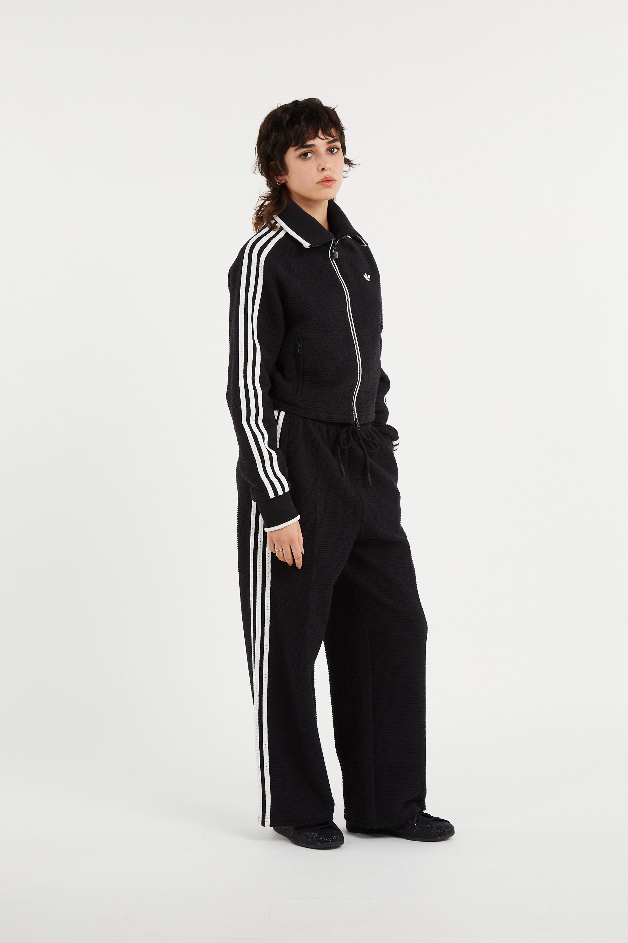 Men?s Storm 96 LO fabric and leather sneakers | Black ADIDAS Women