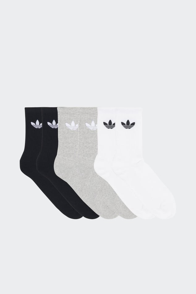 Chaussettes Tre Crw Sck 6pp Noir Adidas Femme Citadium