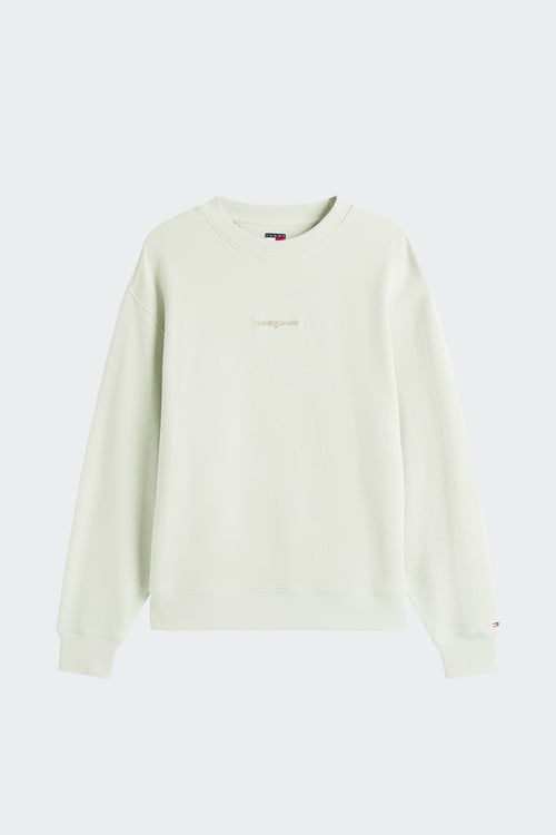 TOMMY JEANS Sweatshirt Vert