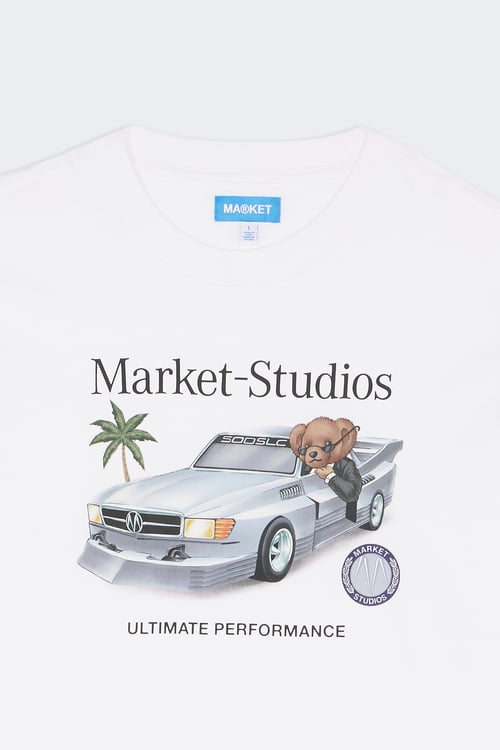 MARKET T-shirt Blanc
