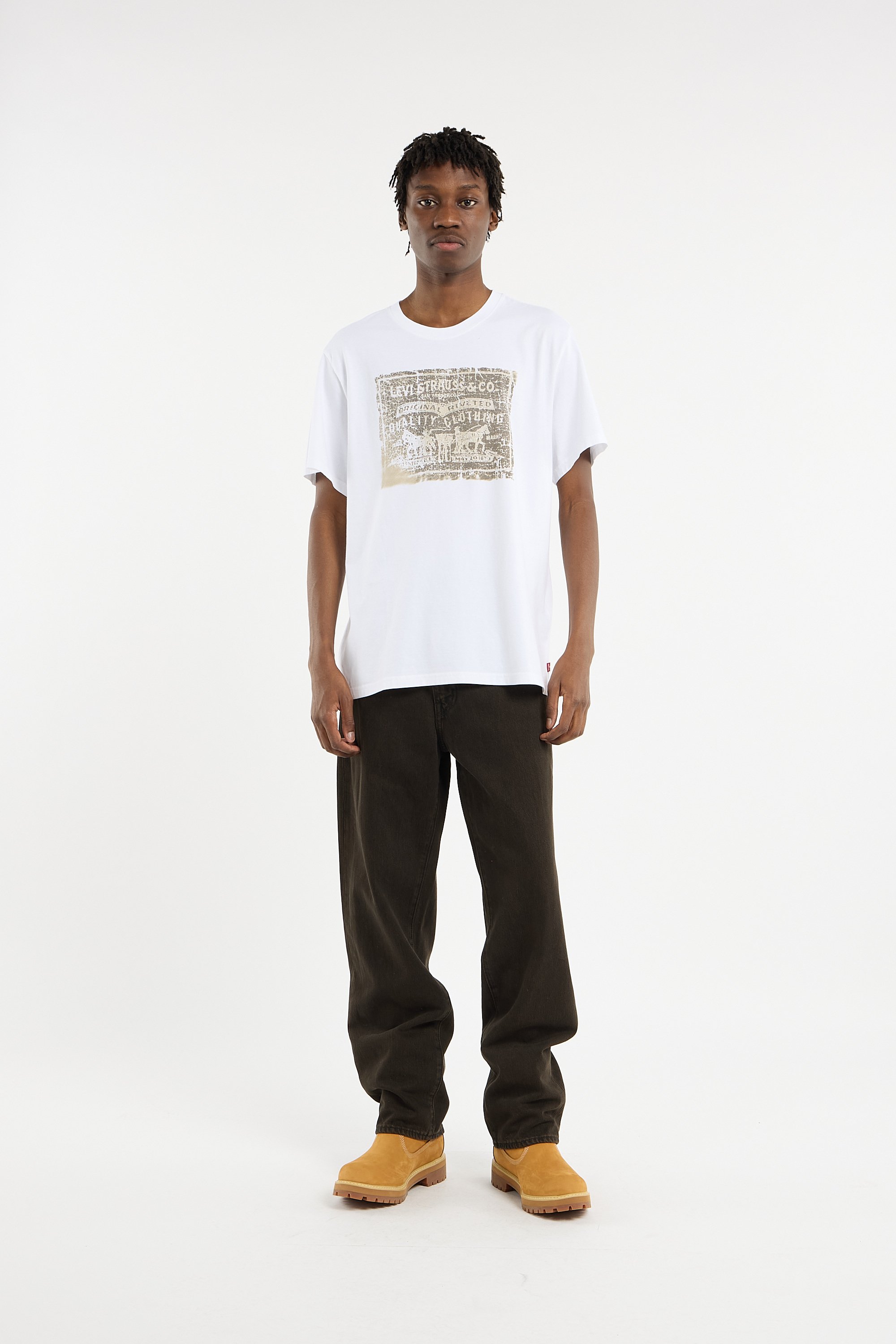 Round-neck T-shirt LEVI'S White