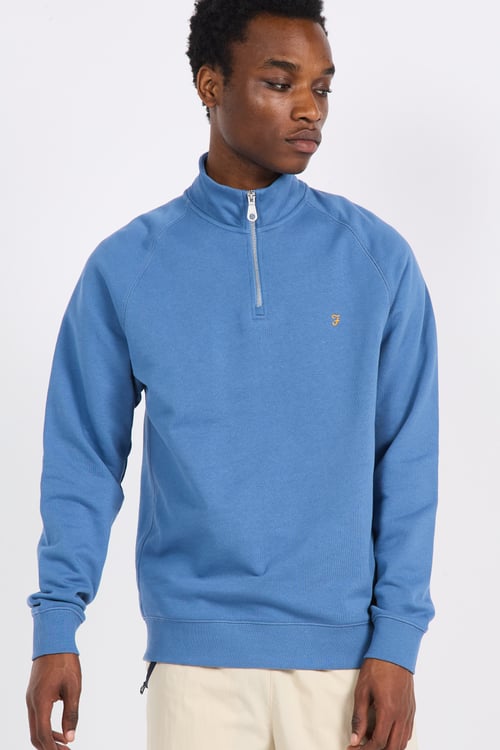 FARAH Sweatshirt Bleu