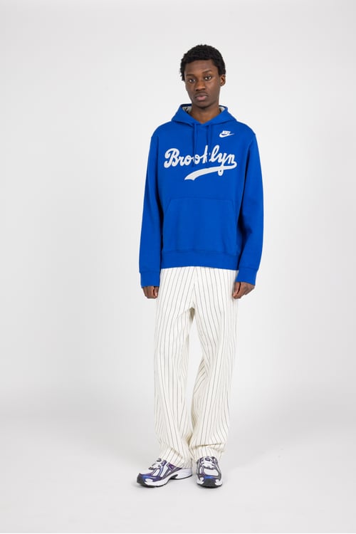 NIKE MLB Hoodie Bleu