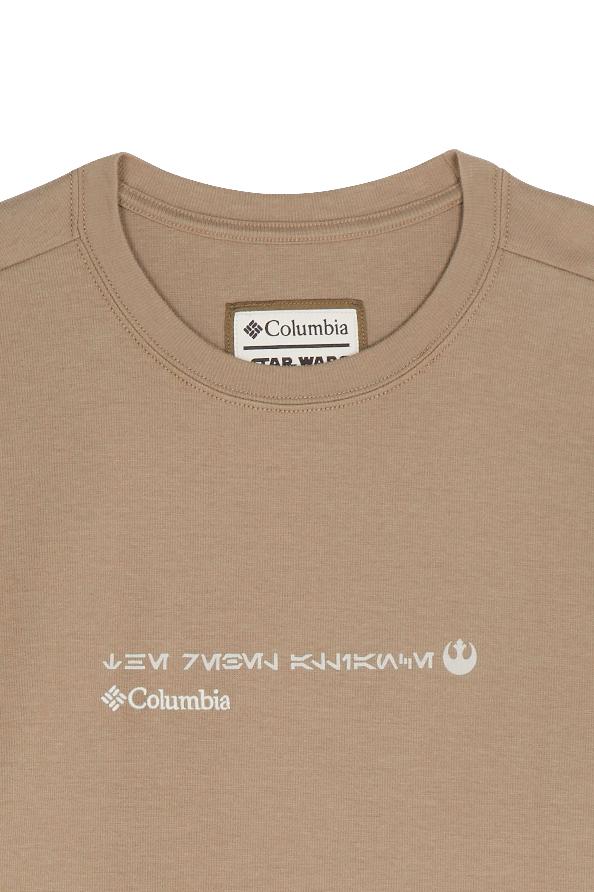 Regular-fit round-neck cotton T-shirt Green