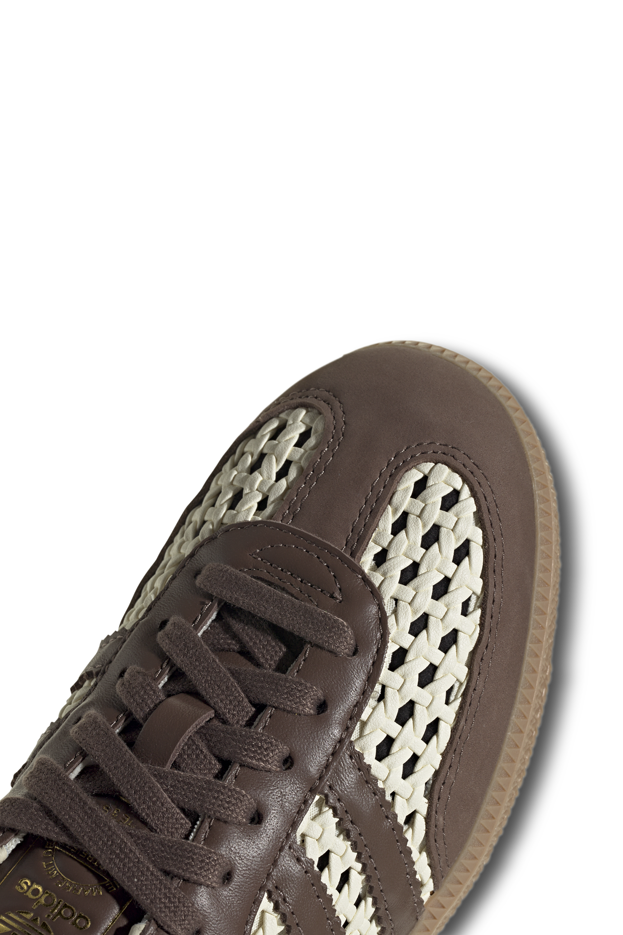 Baskets basses en cuir Blanc