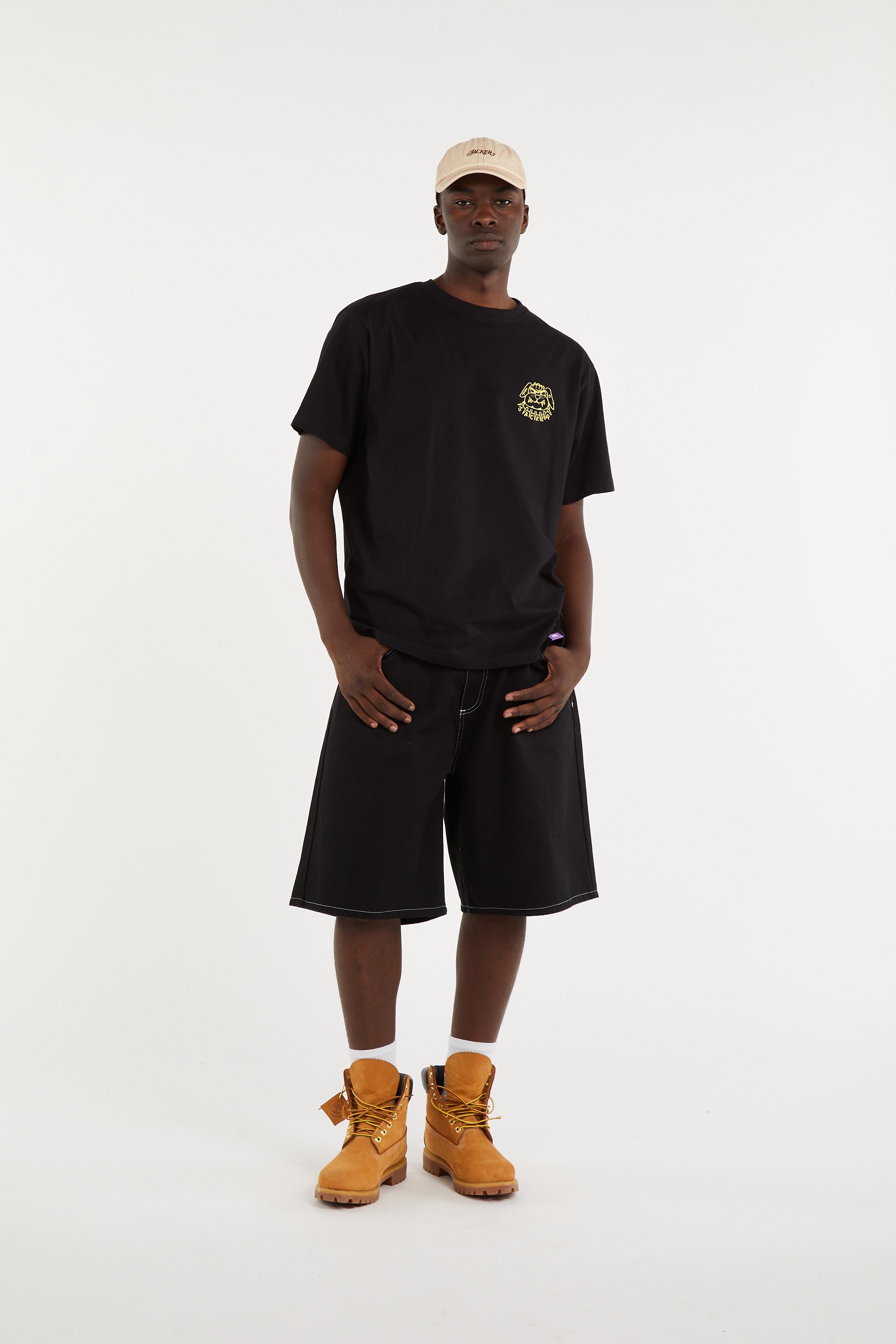 Cotton Bermuda shorts JACKER Black