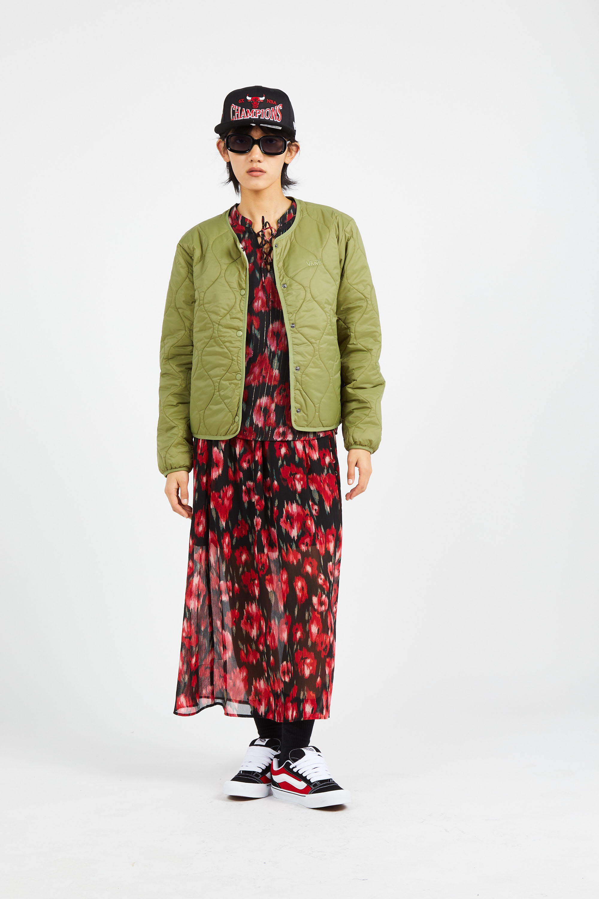 VESTE MATELASSEE Kaki