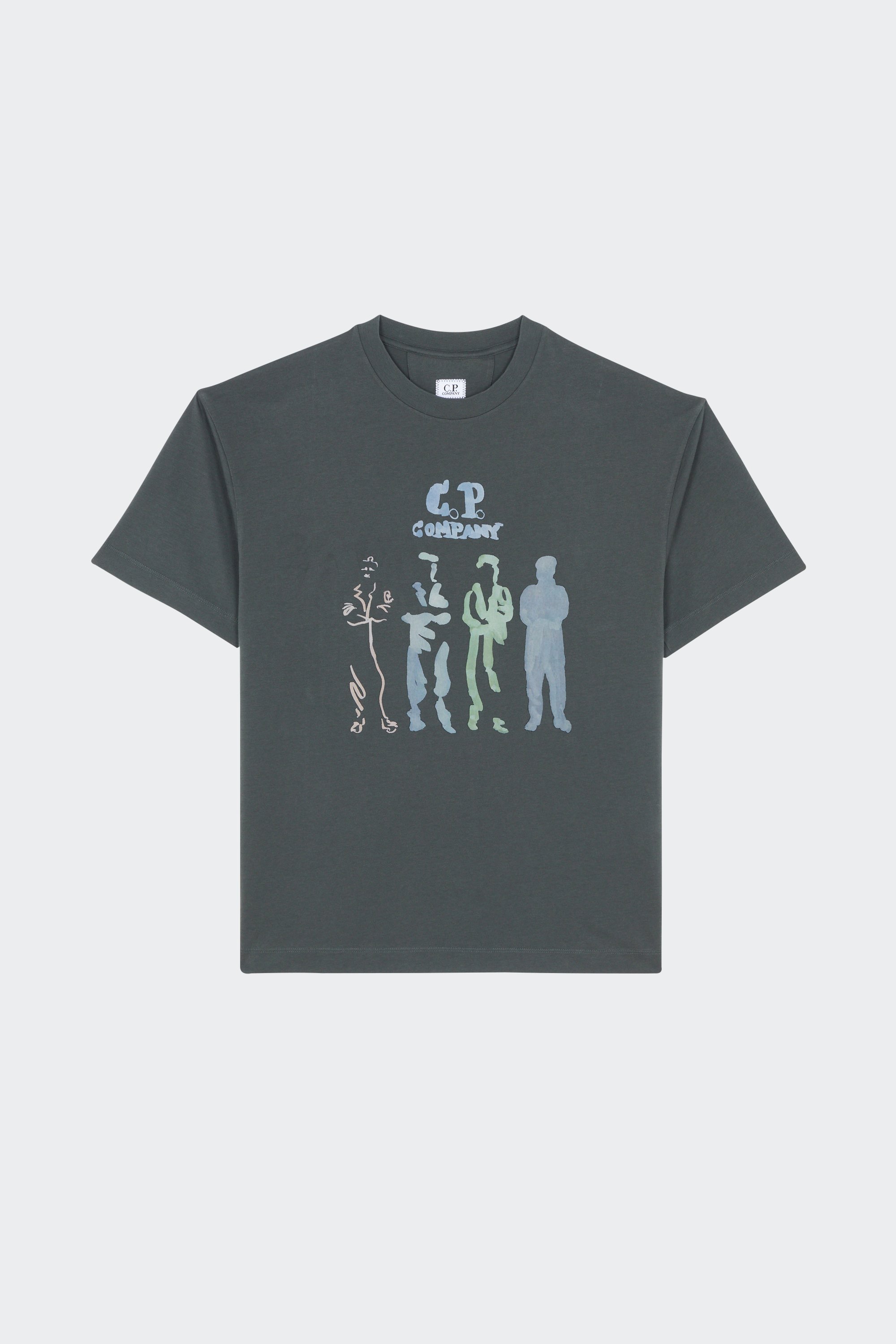 T-shirt | Khaki by C.P. COMPANY T-shirt Khaki