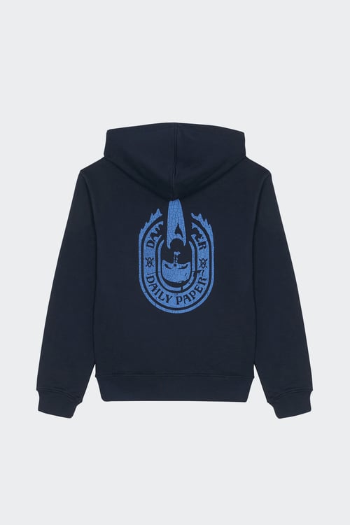 DAILY PAPER Hoodie Bleu