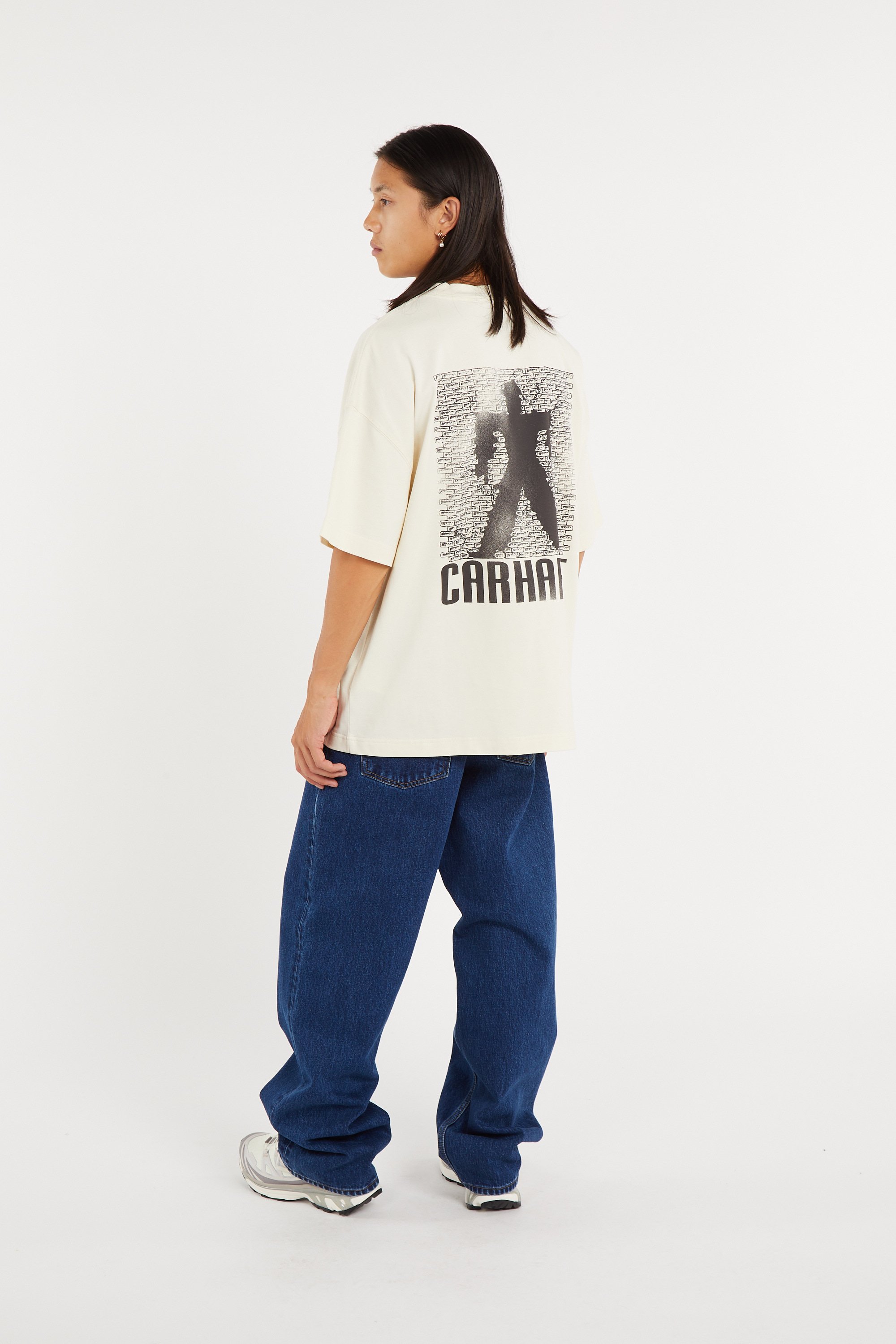 Regular-fit round-neck cotton T-shirt | White CARHARTT WIP Men