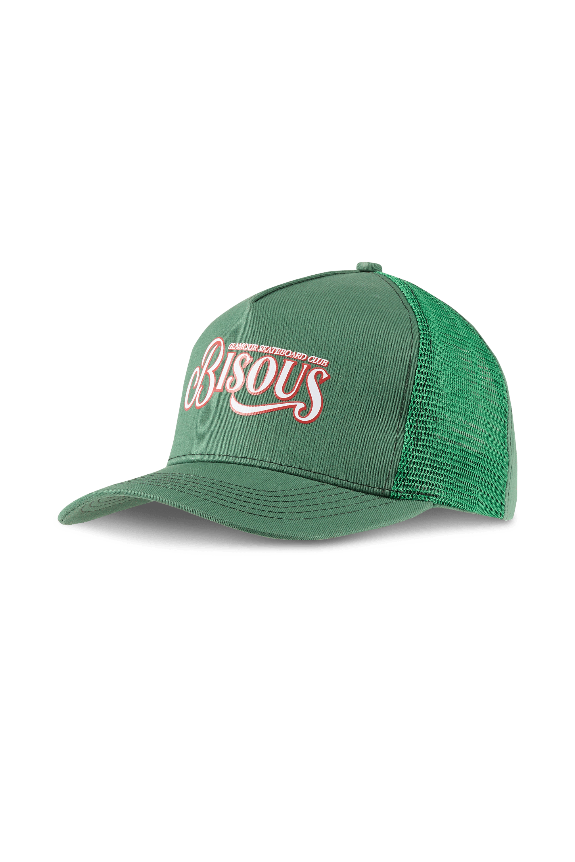 Casquette BISOUS SKATEBOARDS Vert