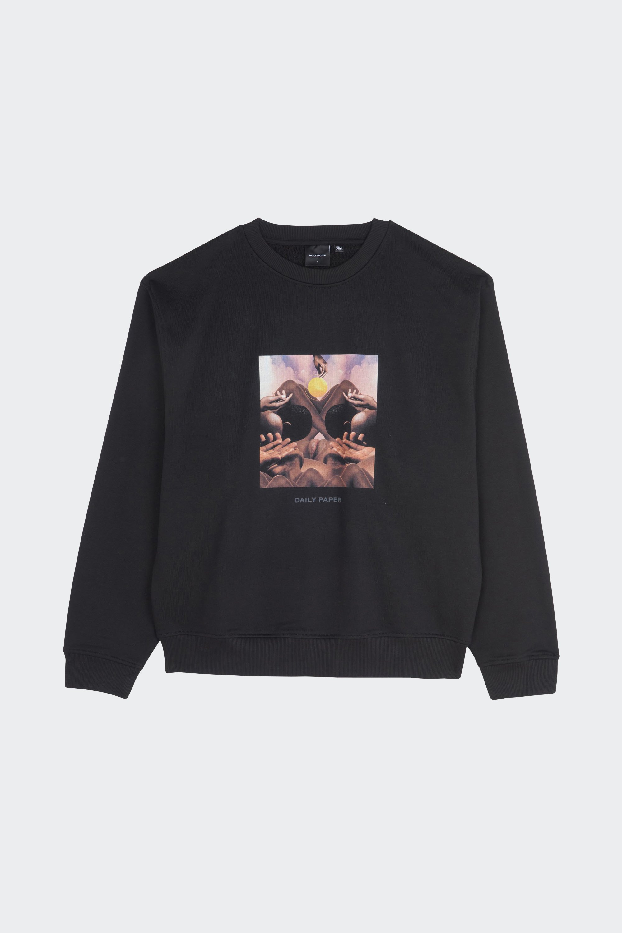 Sweatshirt | Black by DAILY PAPER Sweatshirt Black