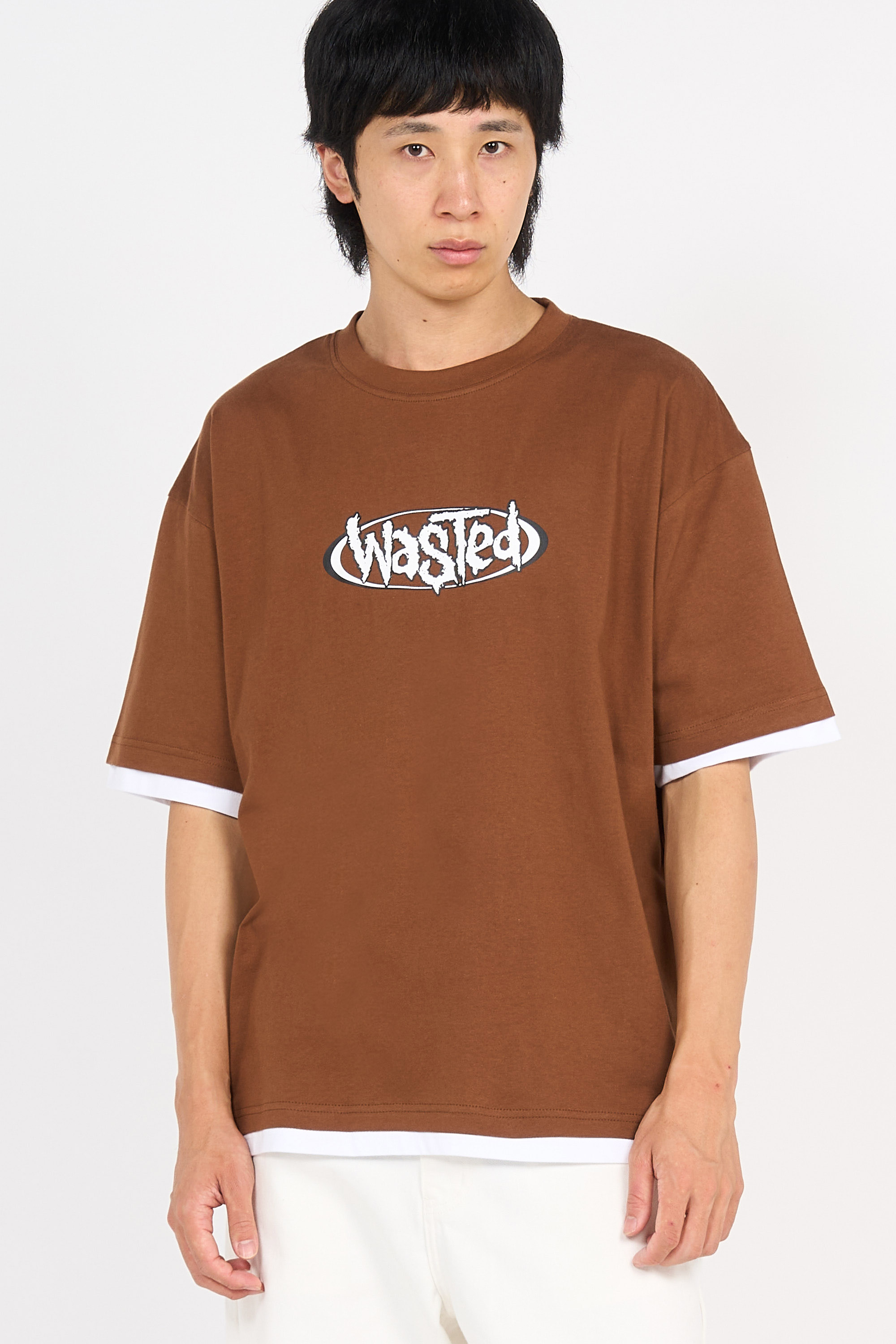 T-shirt Marron