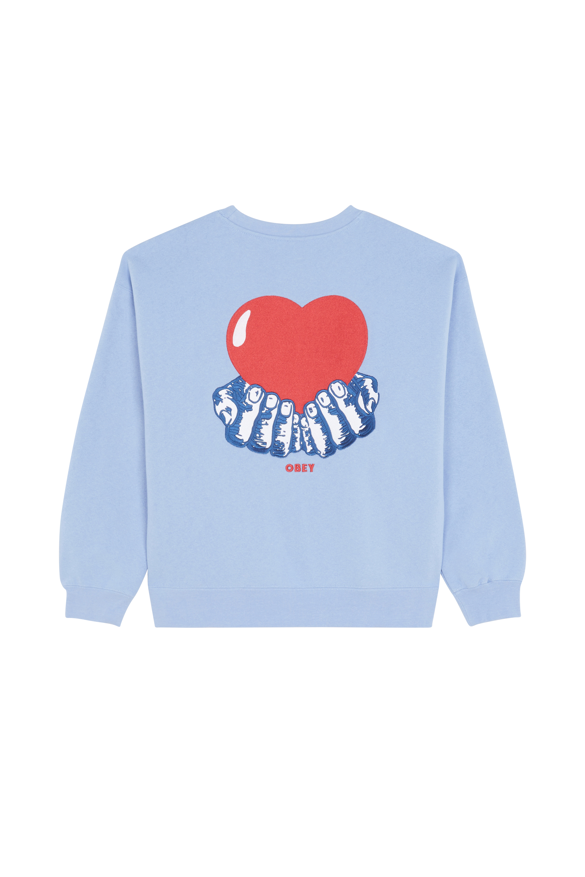 Sweatshirt OBEY Bleu