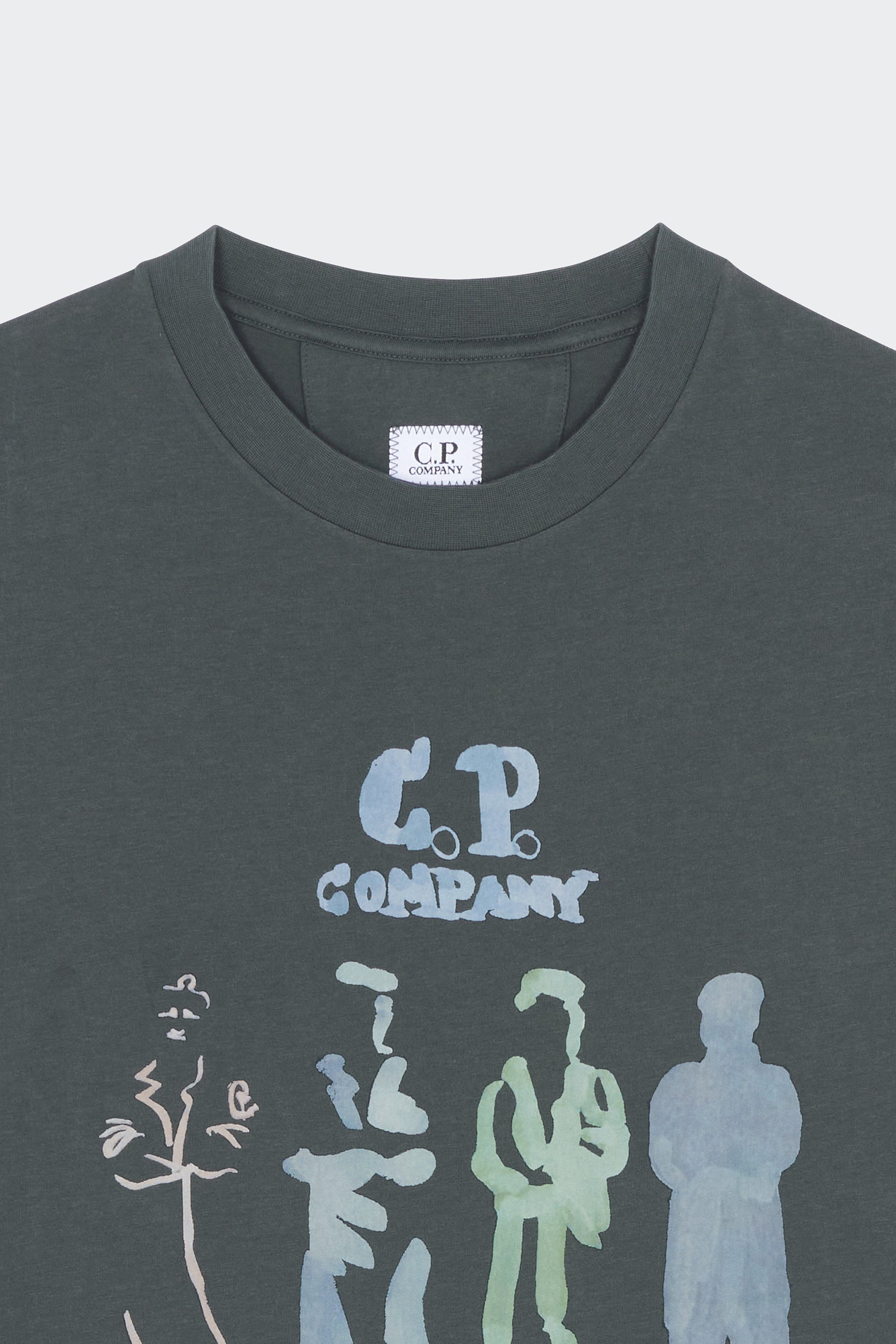 T-shirt | Khaki by C.P. COMPANY T-shirt Khaki