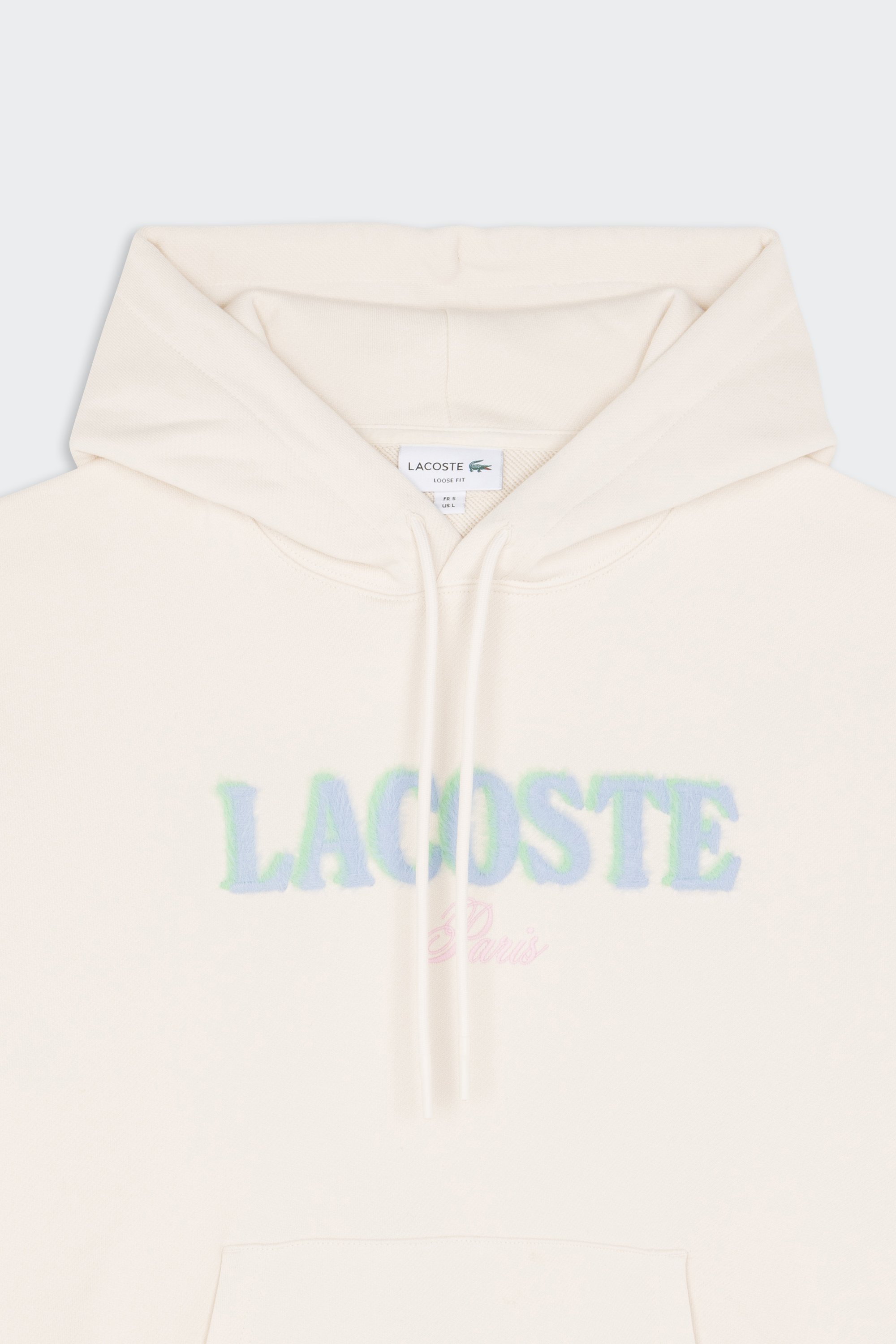 Hoodie | Beige by LACOSTE Hoodie Beige