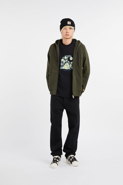 LEVI'S Jean 501 regular-fit en coton stretch Noir