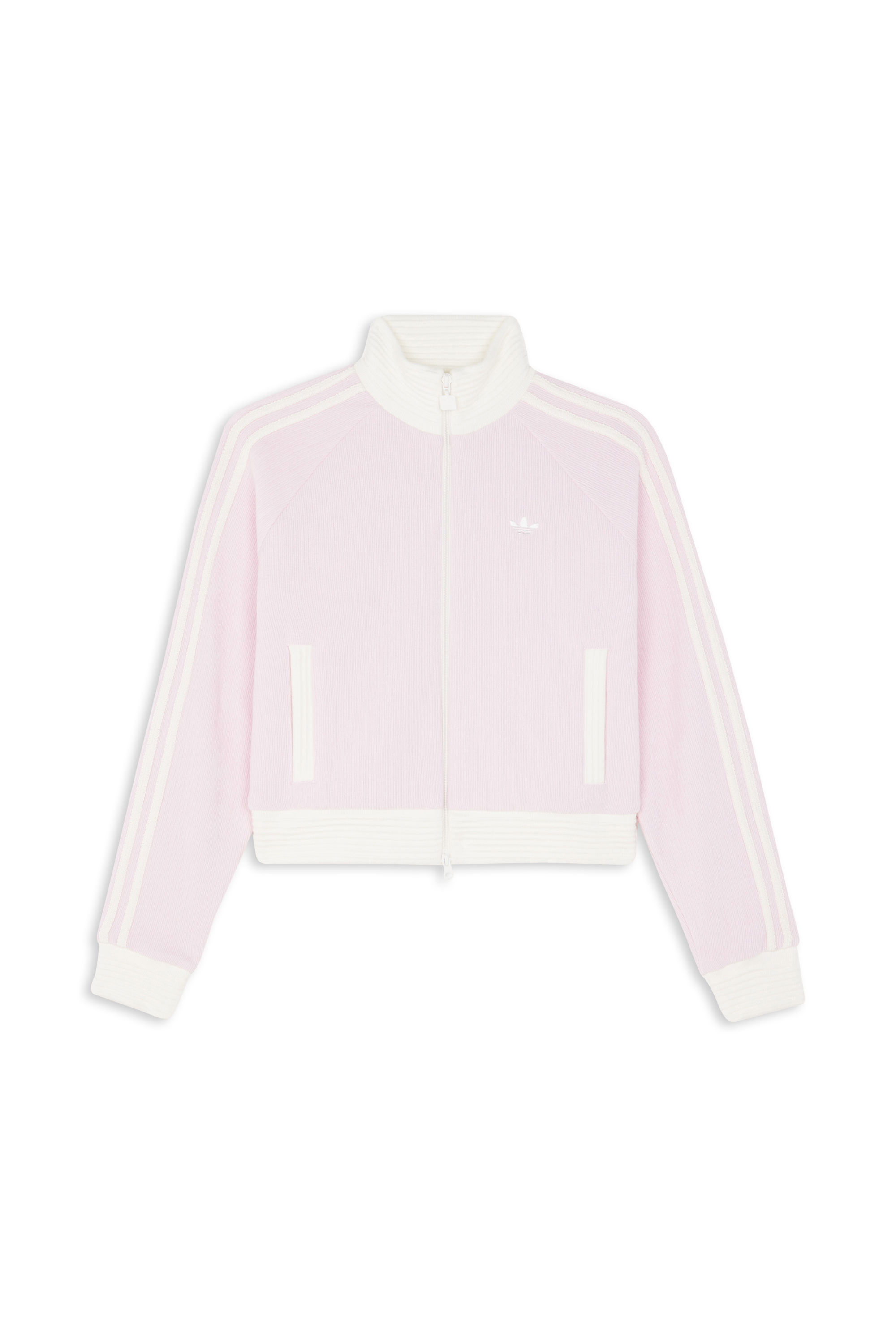 Jacket VELOUR KNIT TT Clear pink