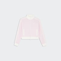 Jacket VELOUR KNIT TT Clear pink