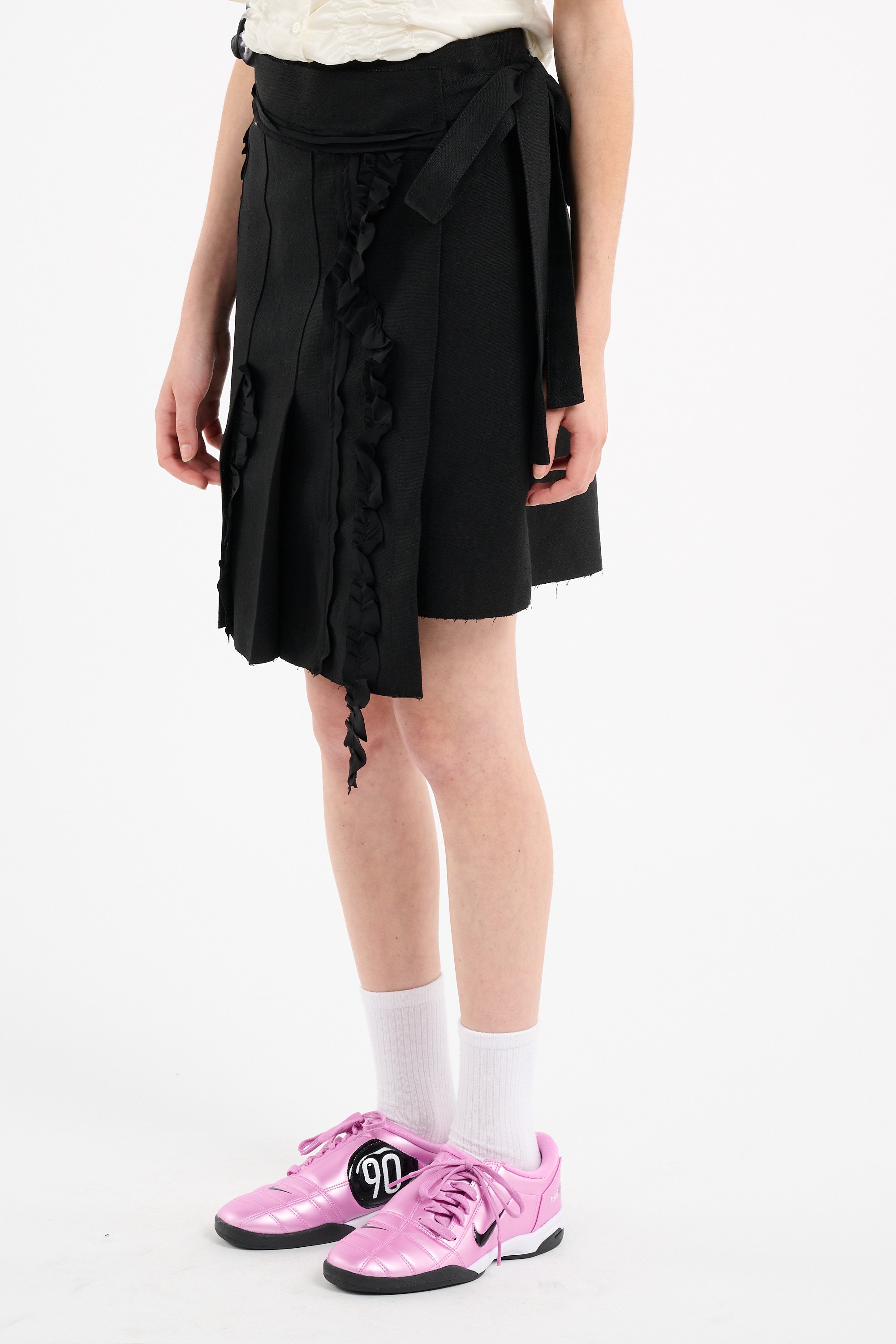 skirt | Black OPEN YY Women