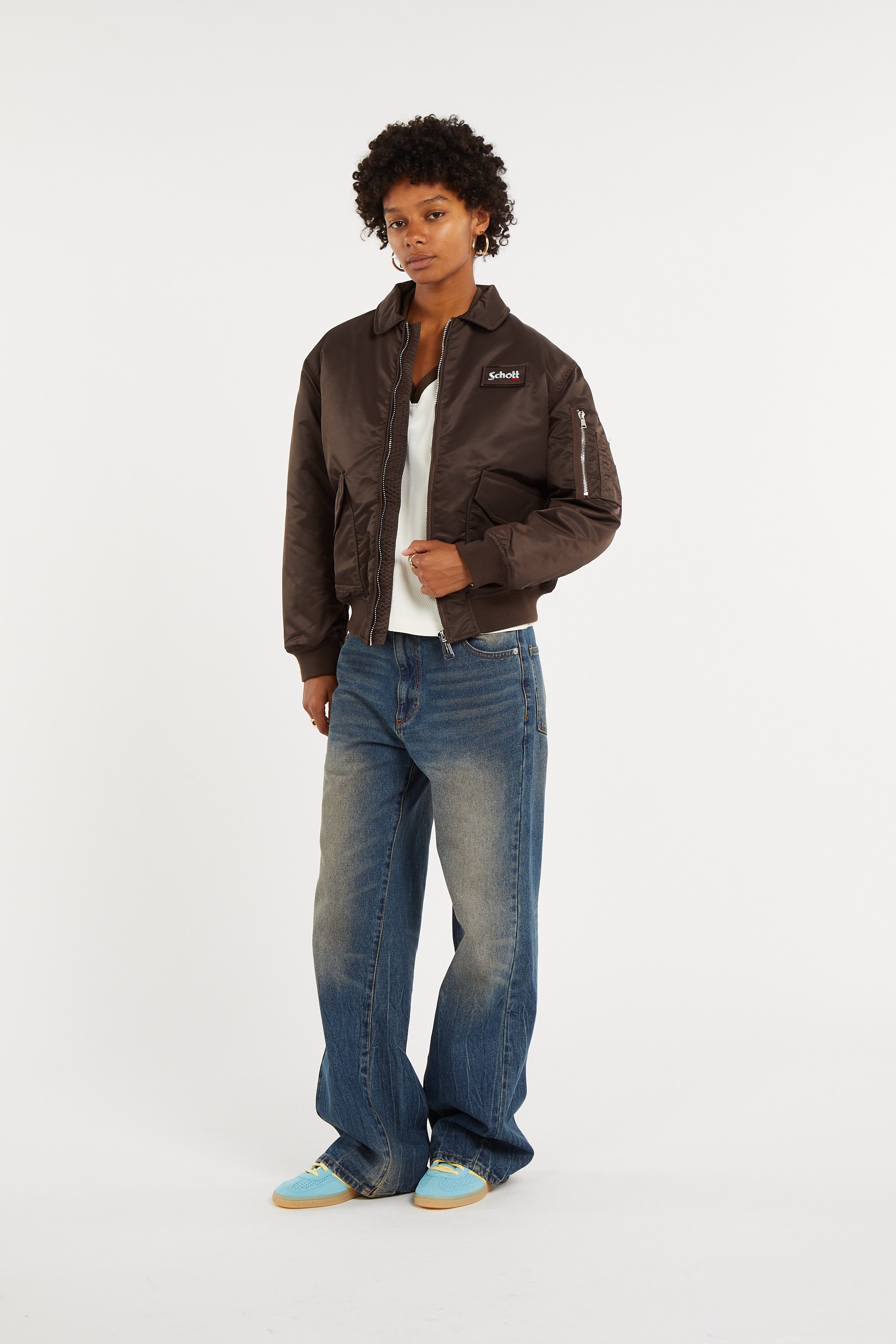 Jacket SCHOTT Brown