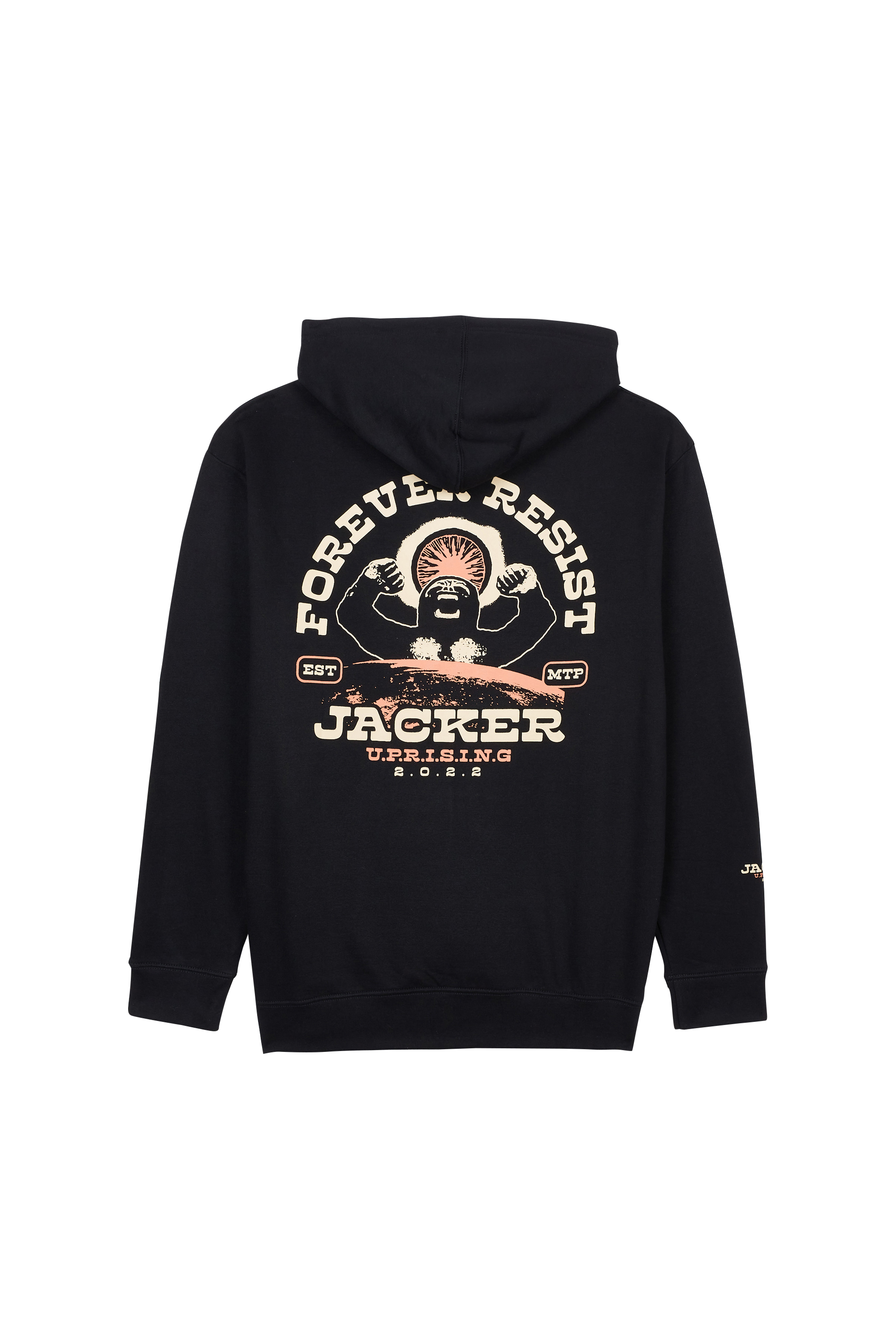 Hoodie JACKER Black
