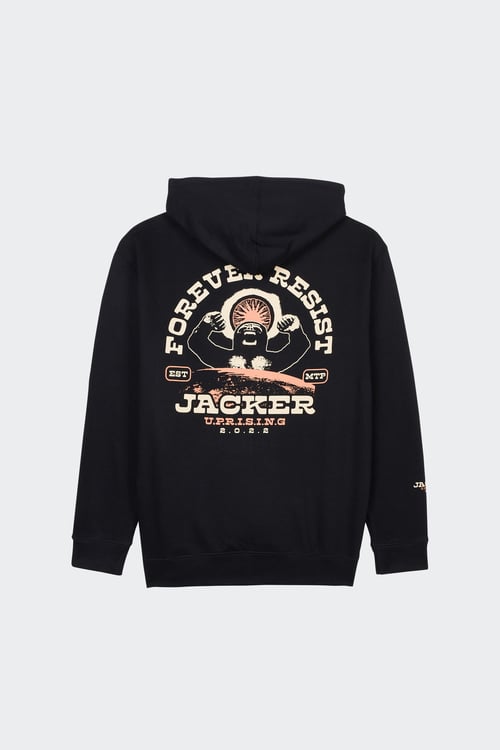 JACKER Hoodie Noir