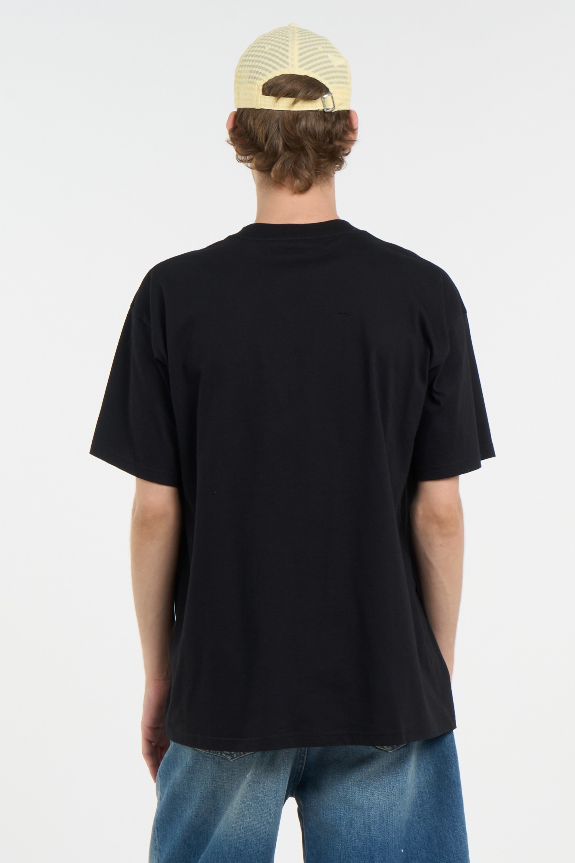 Regular-fit round-neck cotton T-shirt | Black CARHARTT WIP Men