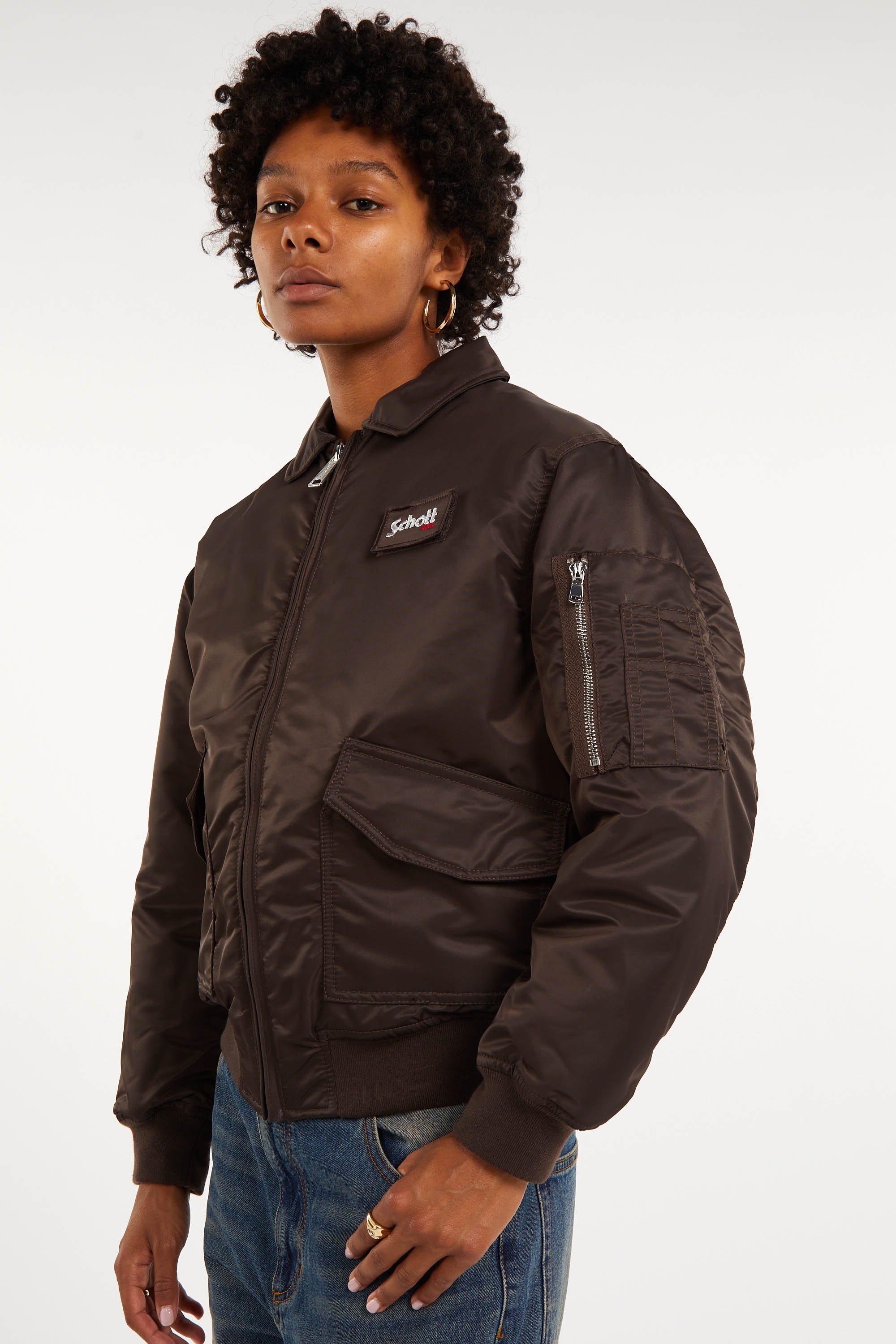 Jacket | Brown SCHOTT Women
