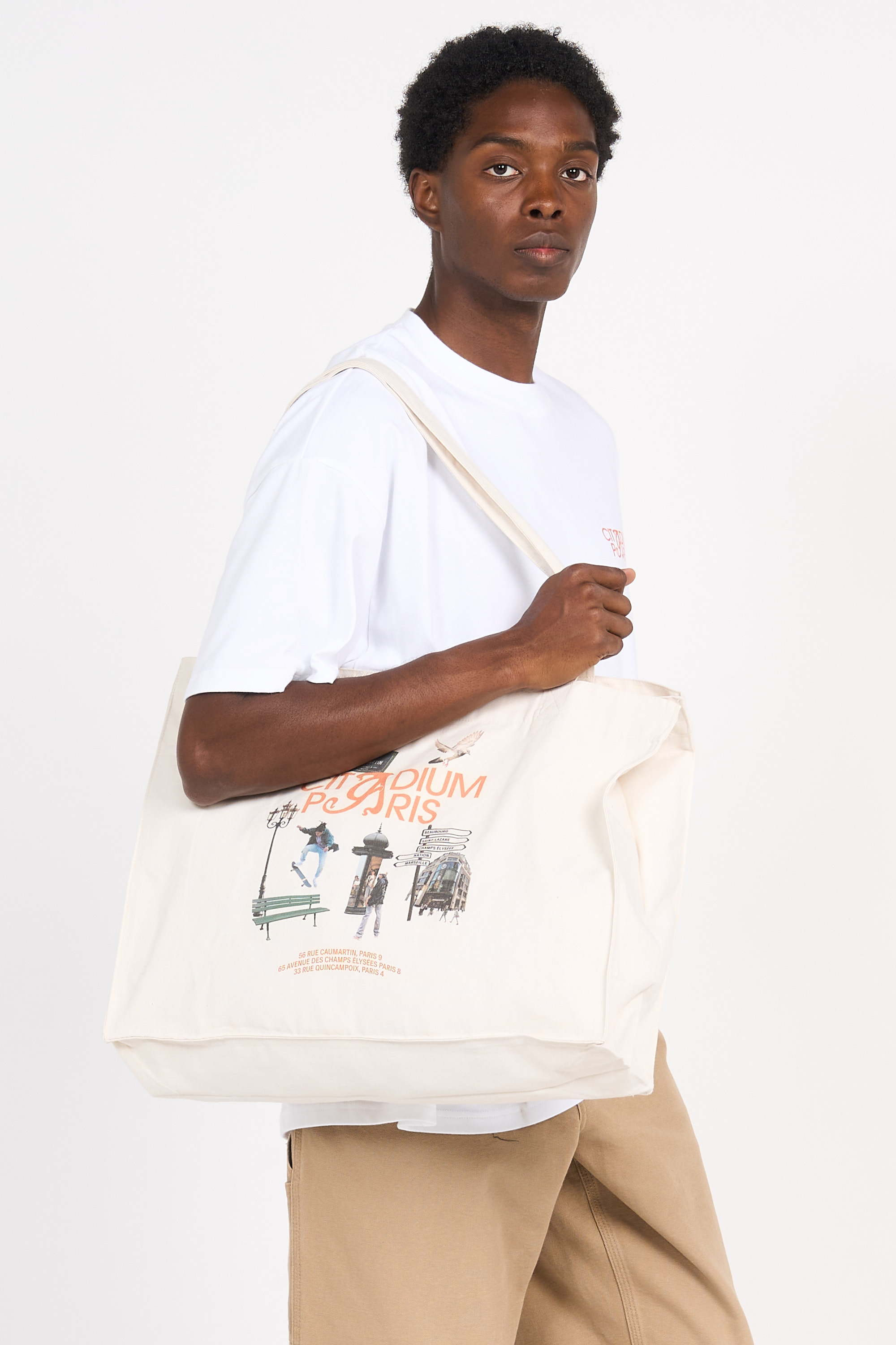 Tote bag Beige