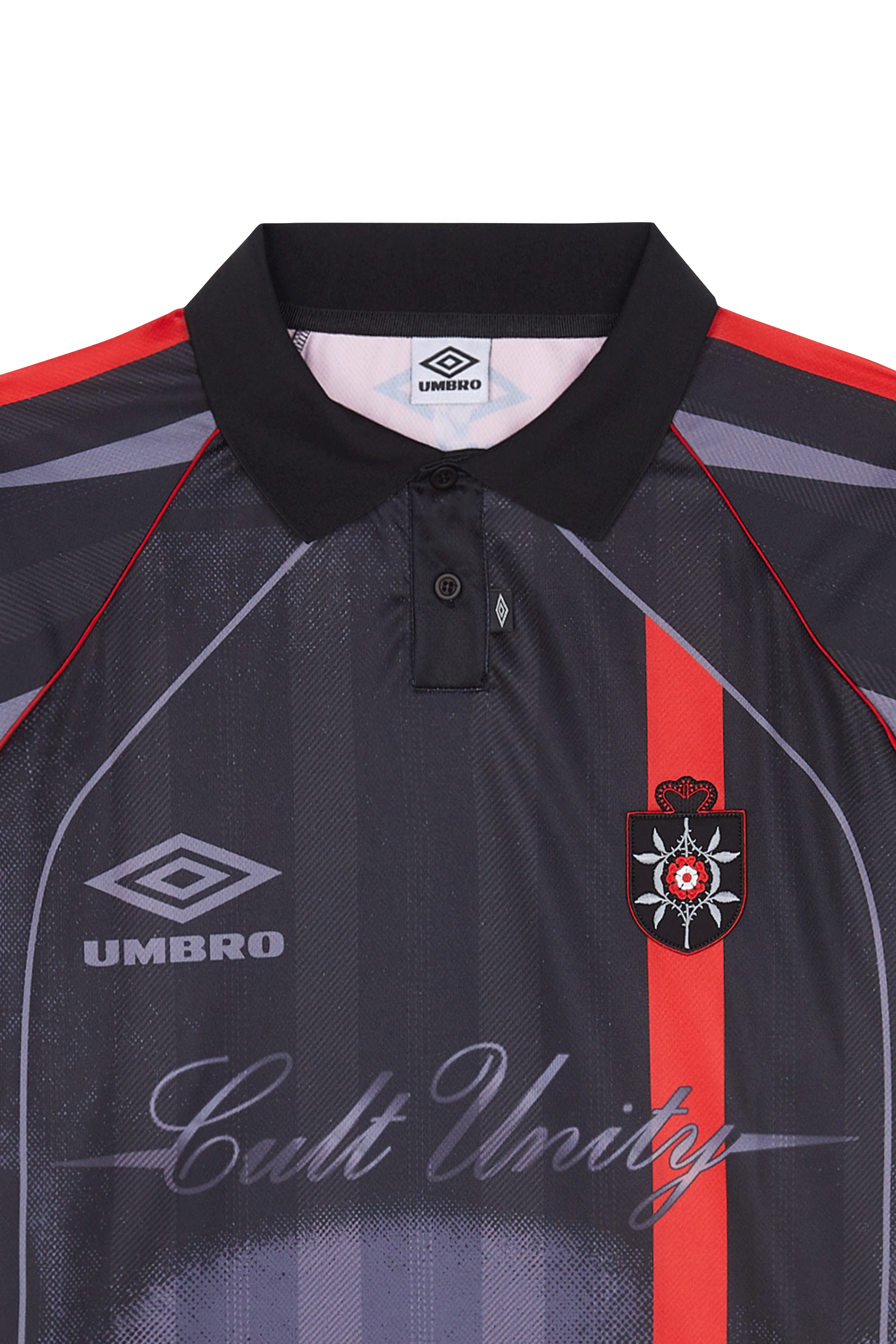 Regular-fit round-neck cotton T-shirt Black