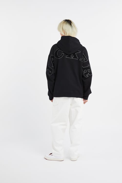 JACKER Hoodie zippé Noir