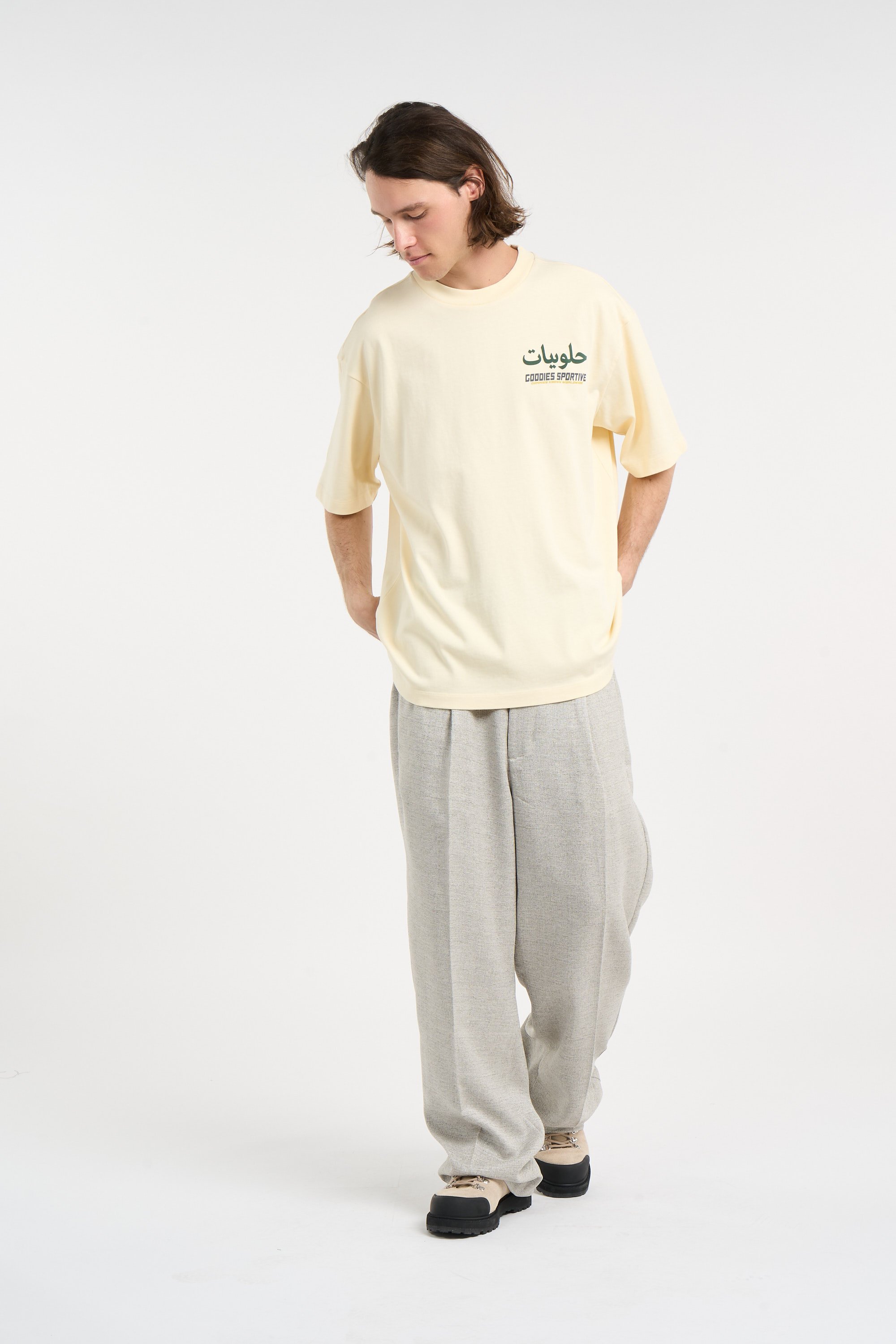 T-shirt GOODIES SPORTIVE Beige