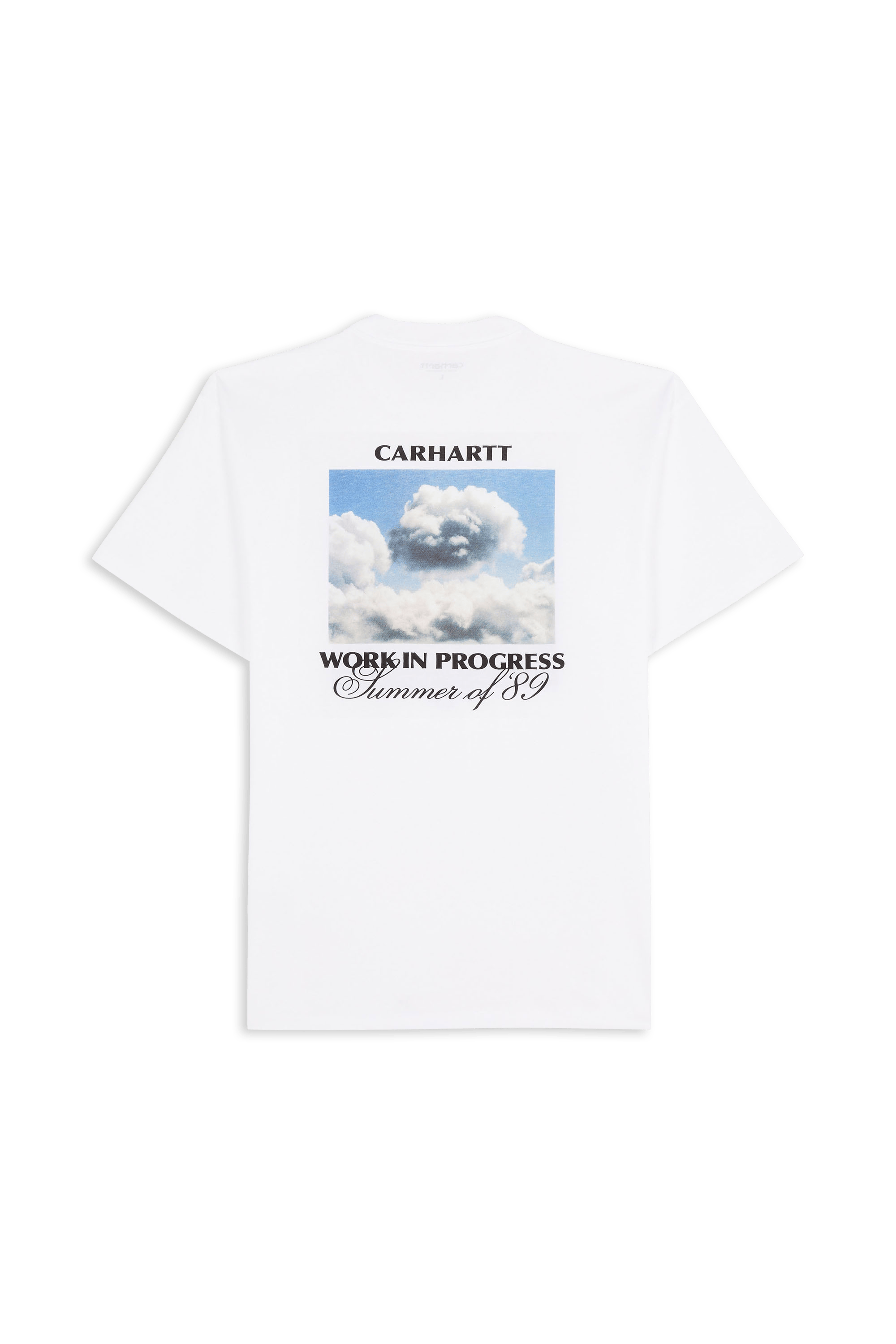 Regular-fit round-neck cotton T-shirt White