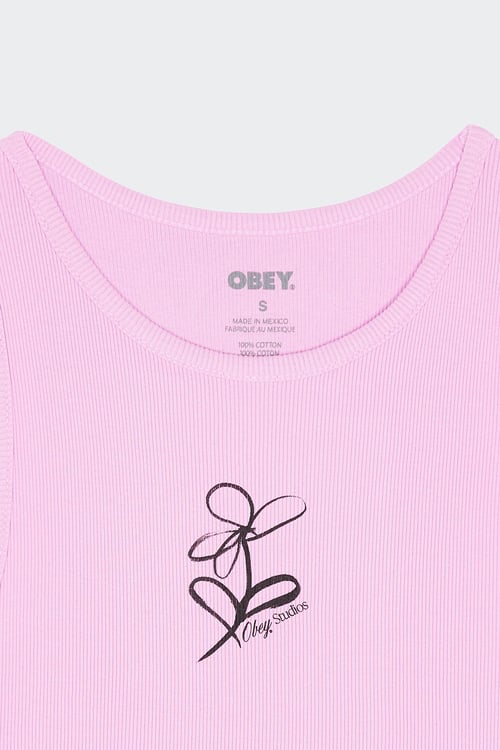 OBEY Débardeur Violet