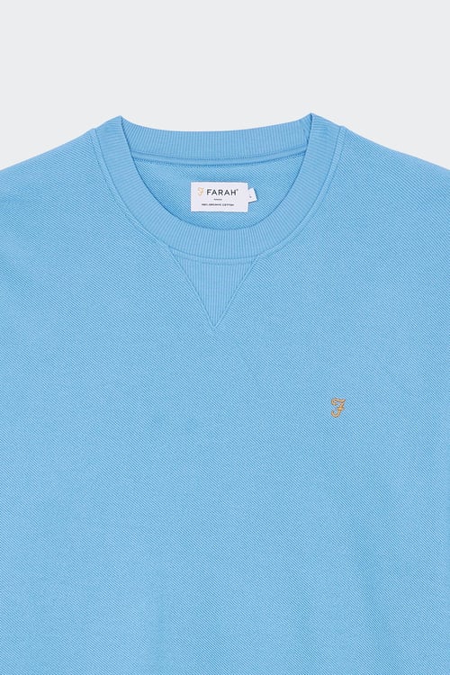 FARAH Sweat Bleu
