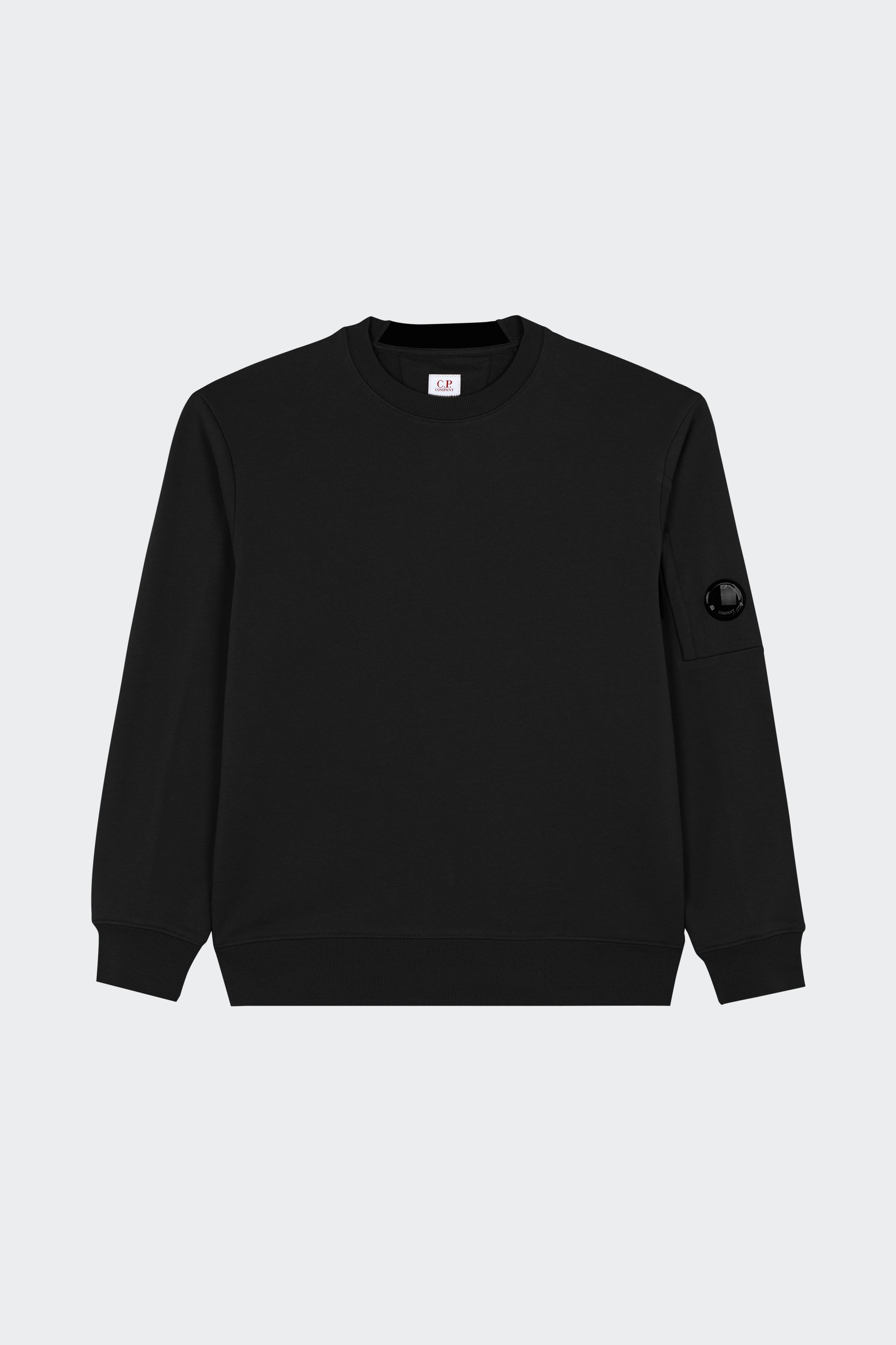 sweatshirt | Black by C.P. COMPANY sweatshirt Black