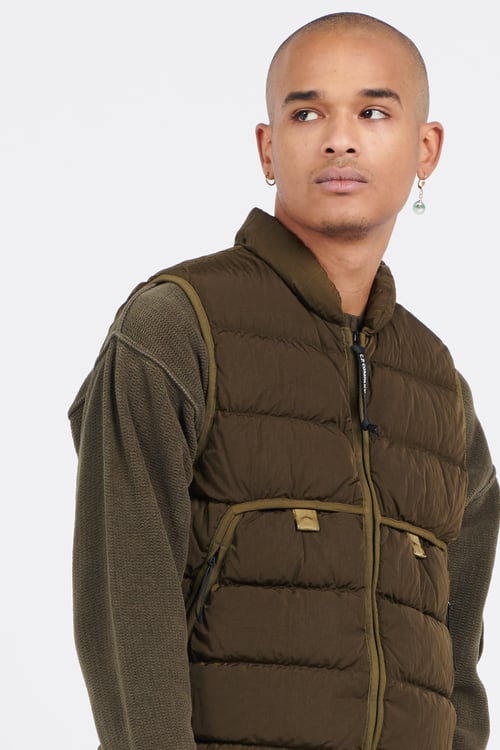 C.P. COMPANY Doudoune Vert