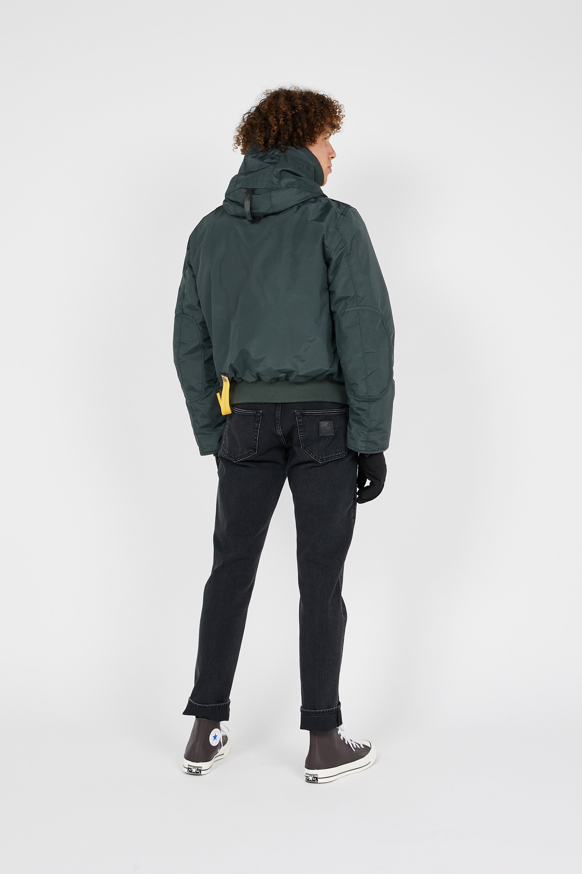 Straight-leg jeans Black