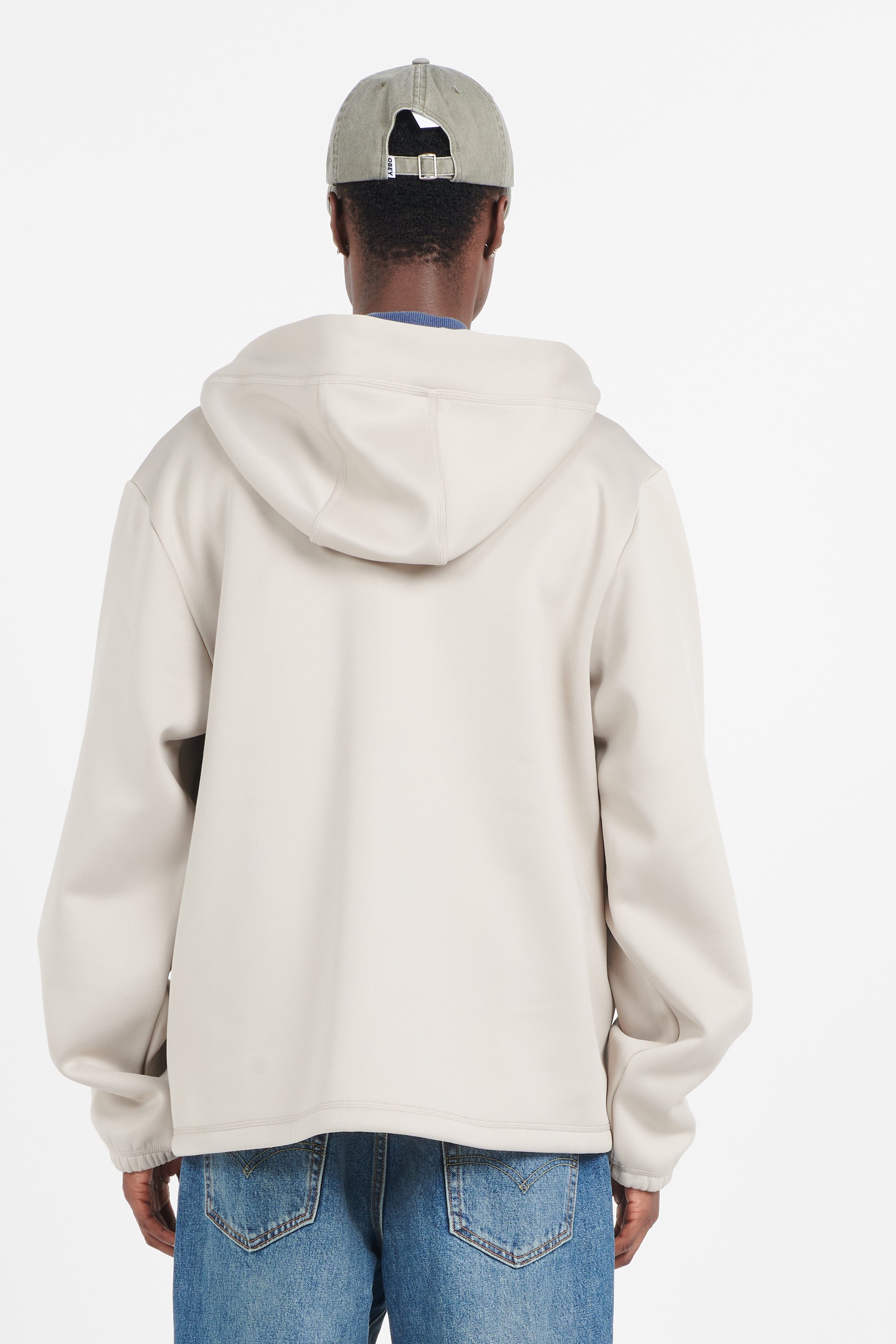 Hoodie zippé | Blanc RAINS Homme