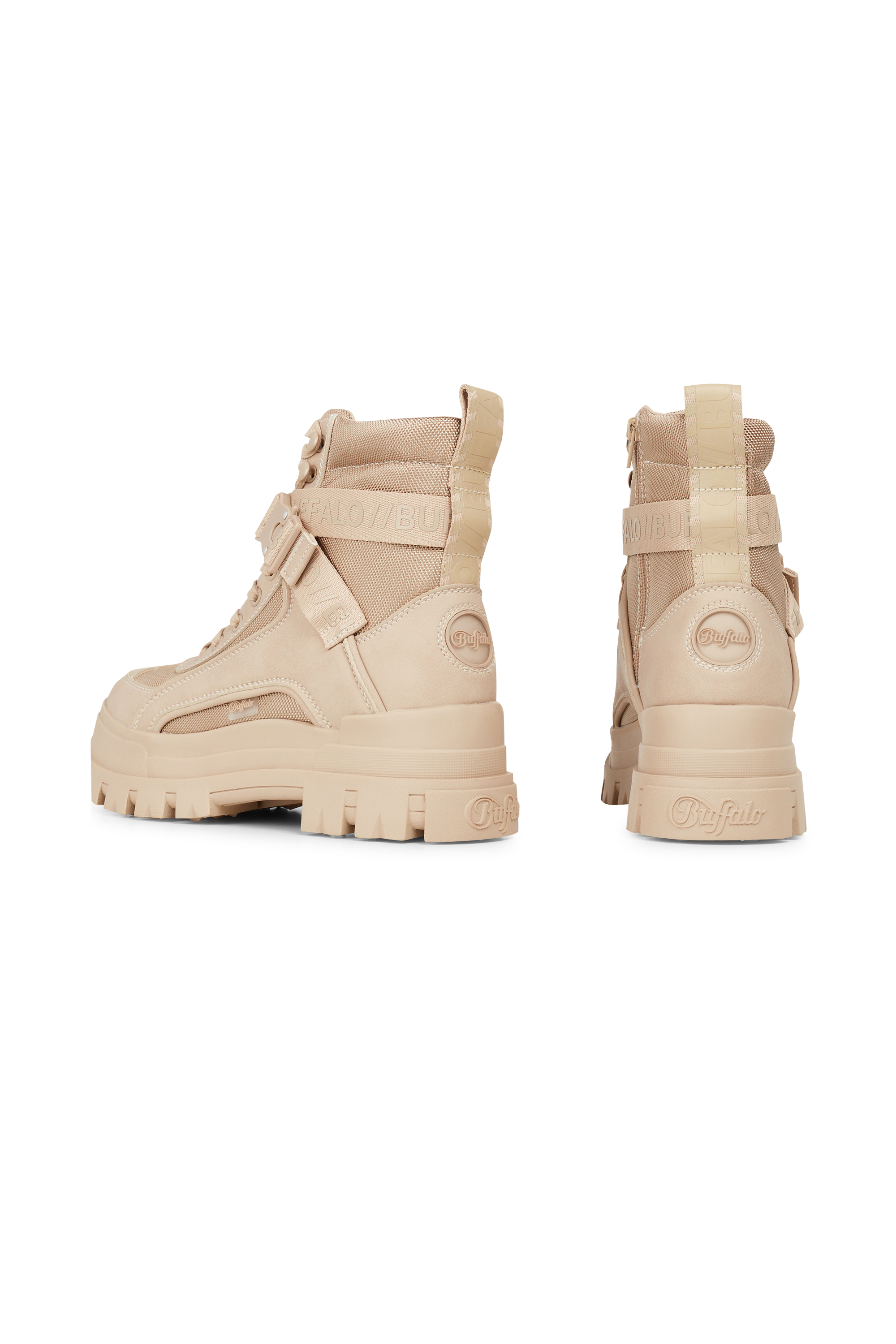 Bottines Beige