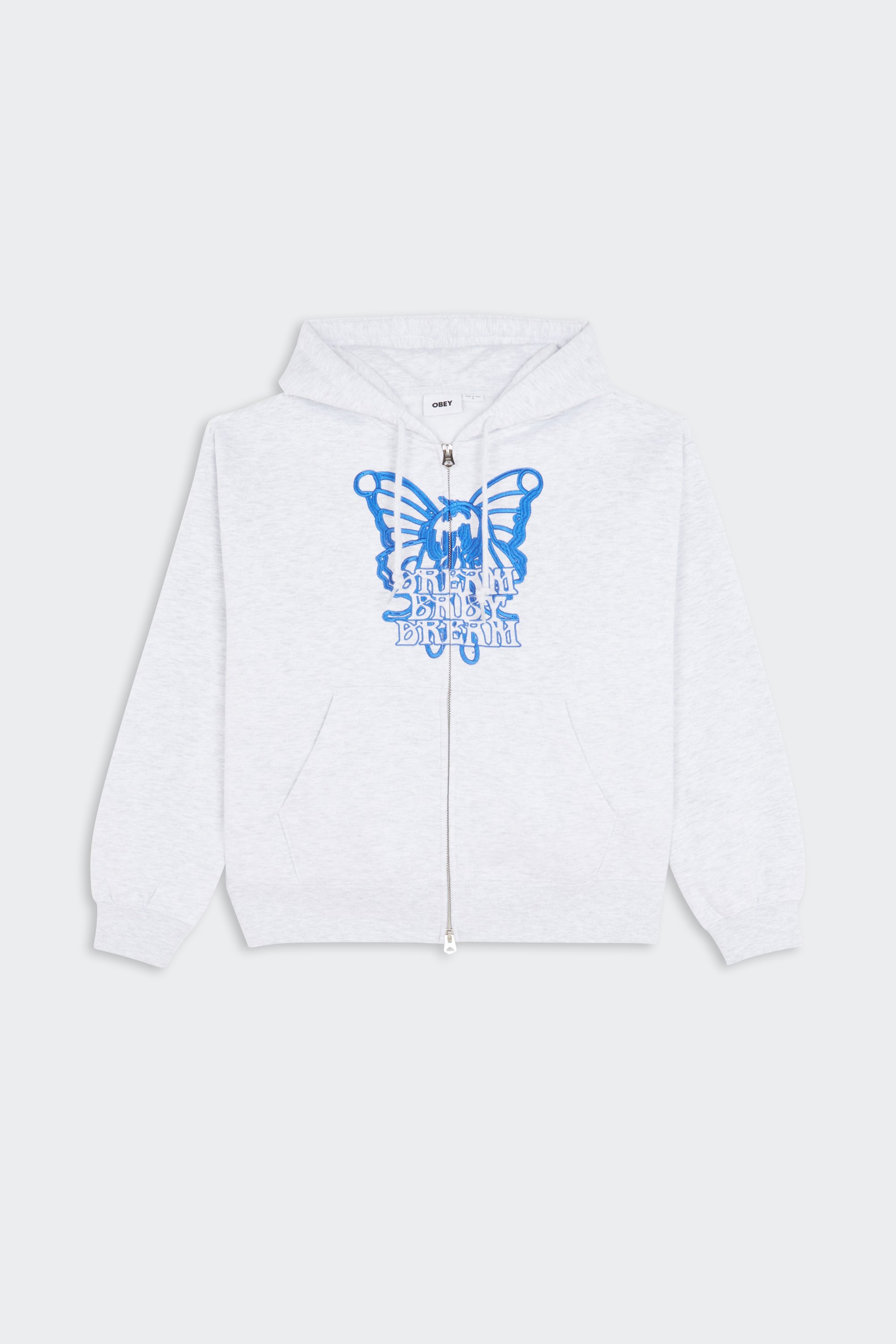 Hoodie zippé | Gris by OBEY Hoodie zippé Gris