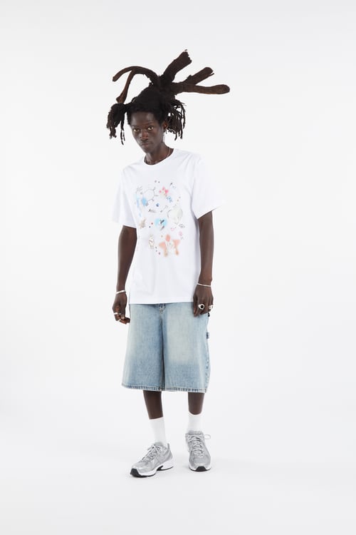 LOST MANAGEMENT CITIES T-shirt Blanc