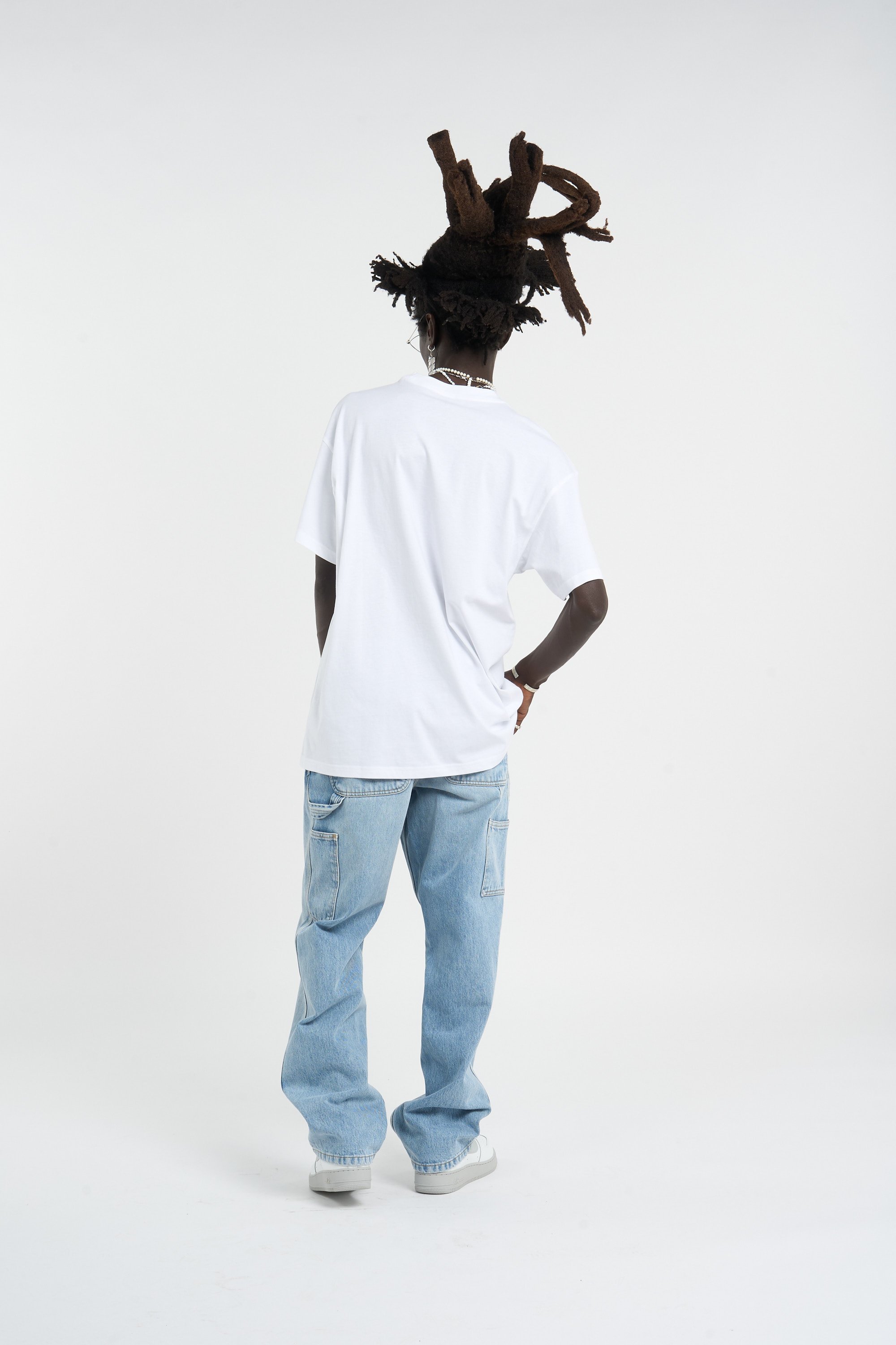Regular-fit round-neck cotton T-shirt | White CARHARTT WIP Men