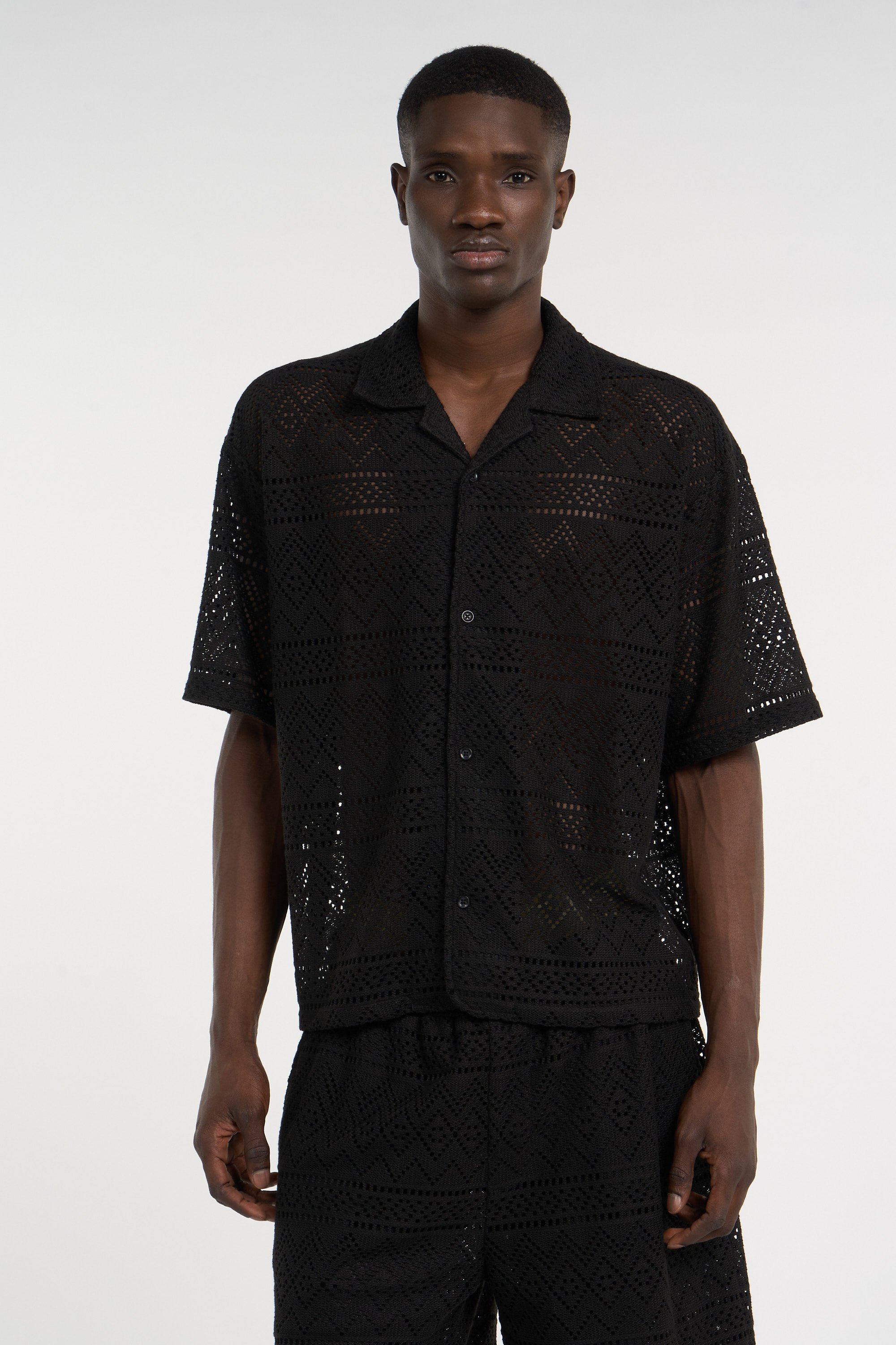 Chemise | Noir HONOR THE GIFT Homme