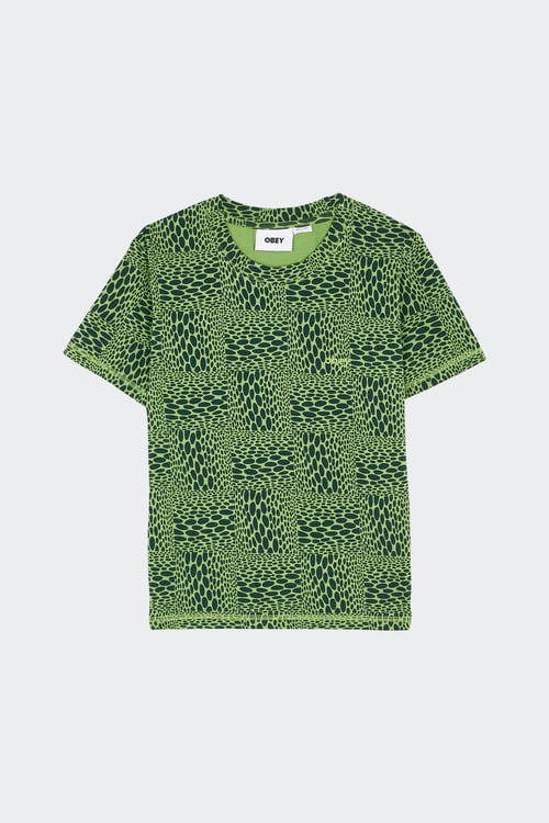 OBEY T-shirt Vert