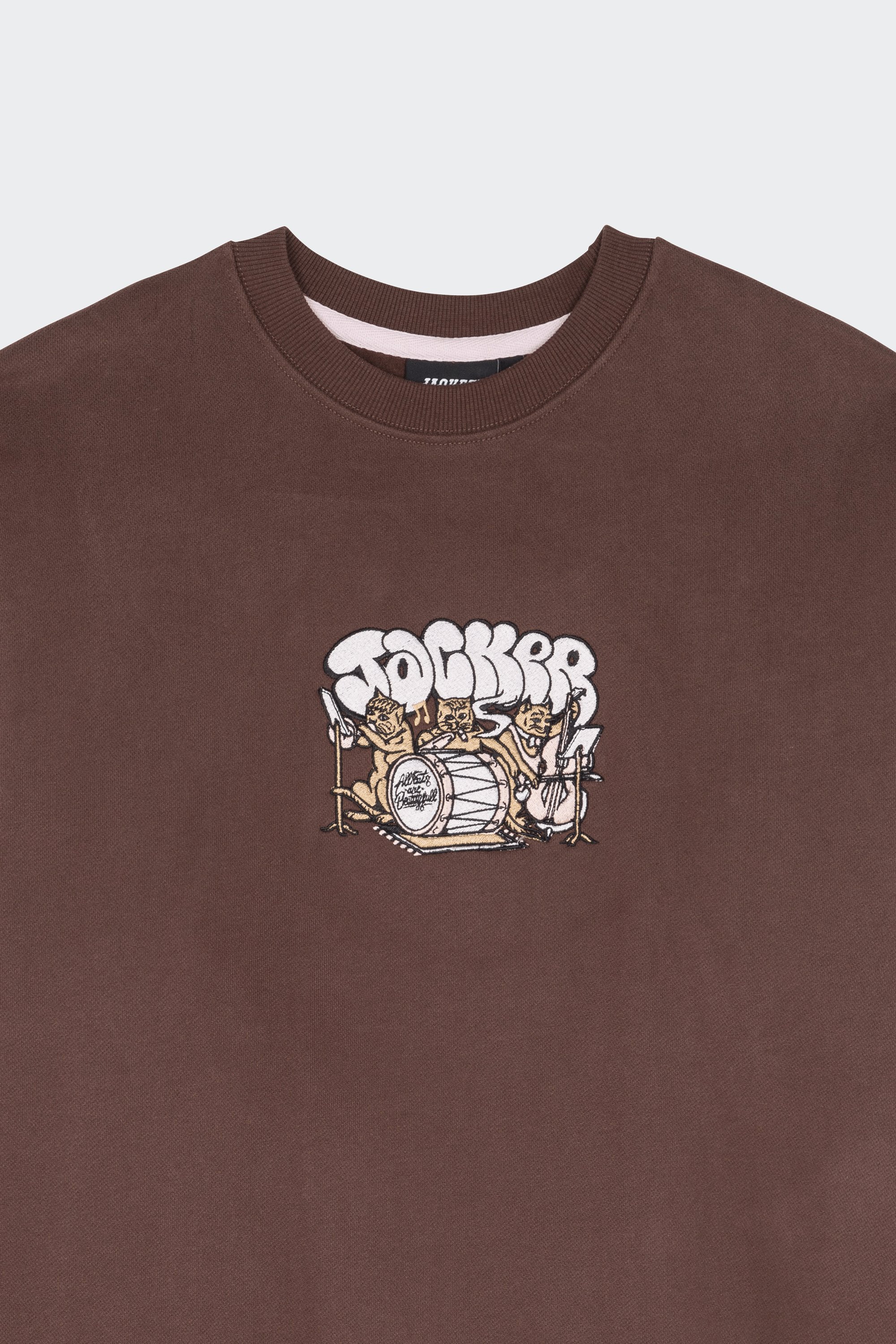 Sweatshirt | Marron by JACKER Sweatshirt Marron