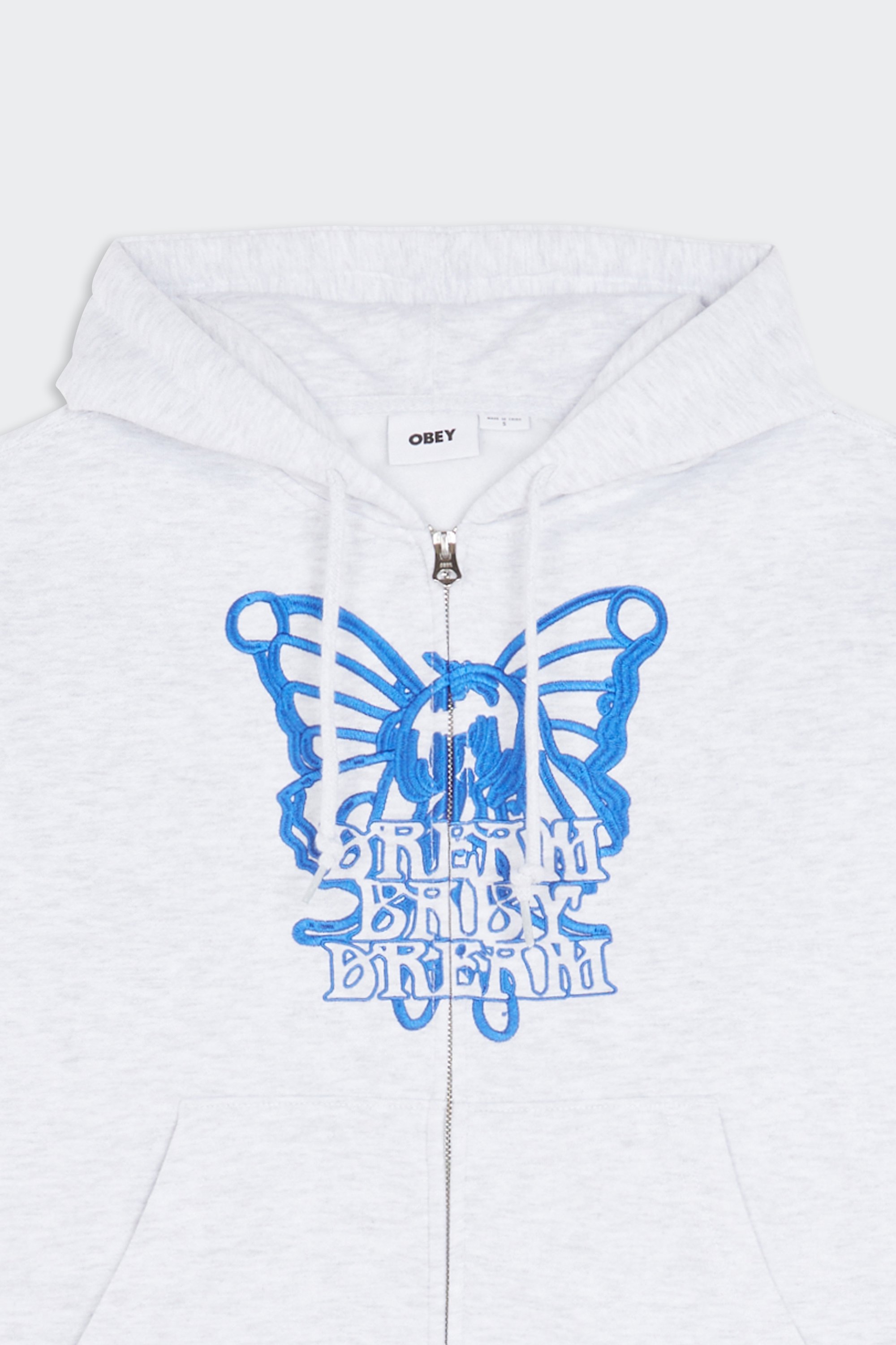 Hoodie zippé | Gris by OBEY Hoodie zippé Gris