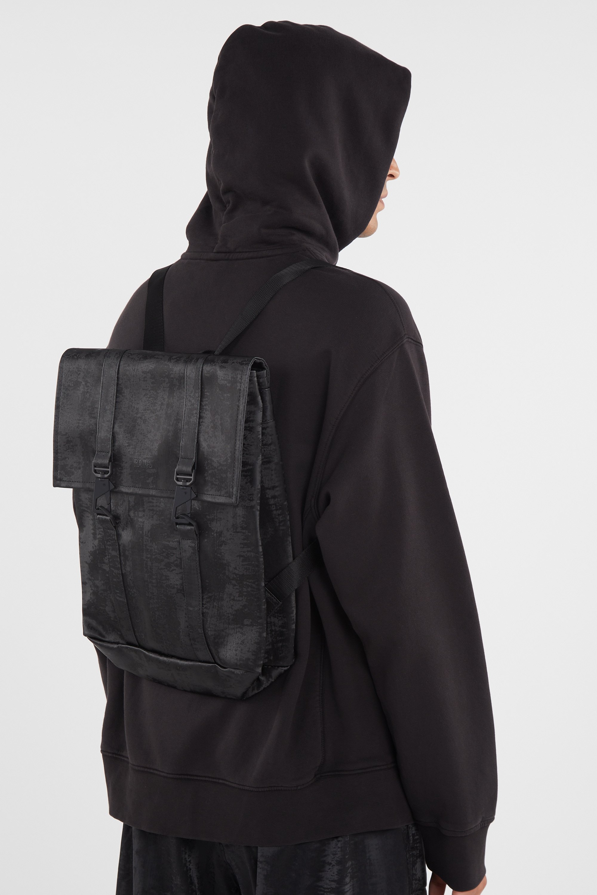 Austin backpack | Black by RAINS Austin backpack Black