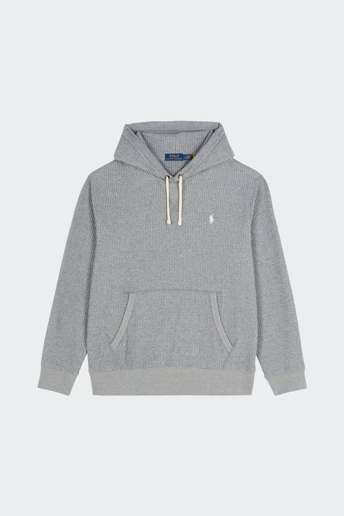 Polo - Hoodie - Taille M Gris